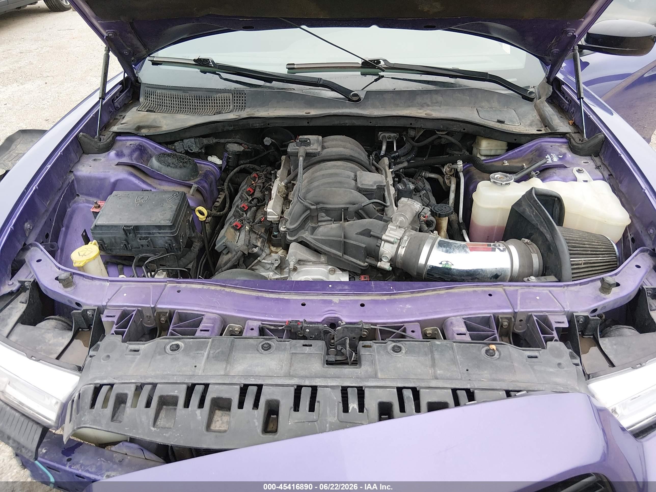 2013 Dodge Charger Srt8 Purple vin: 2C3CDXEJ2DH740845