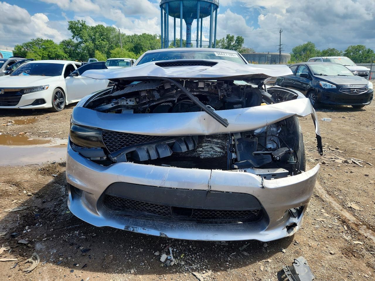 2015 Dodge Charger Srt 392 Silver vin: 2C3CDXEJ2FH905490