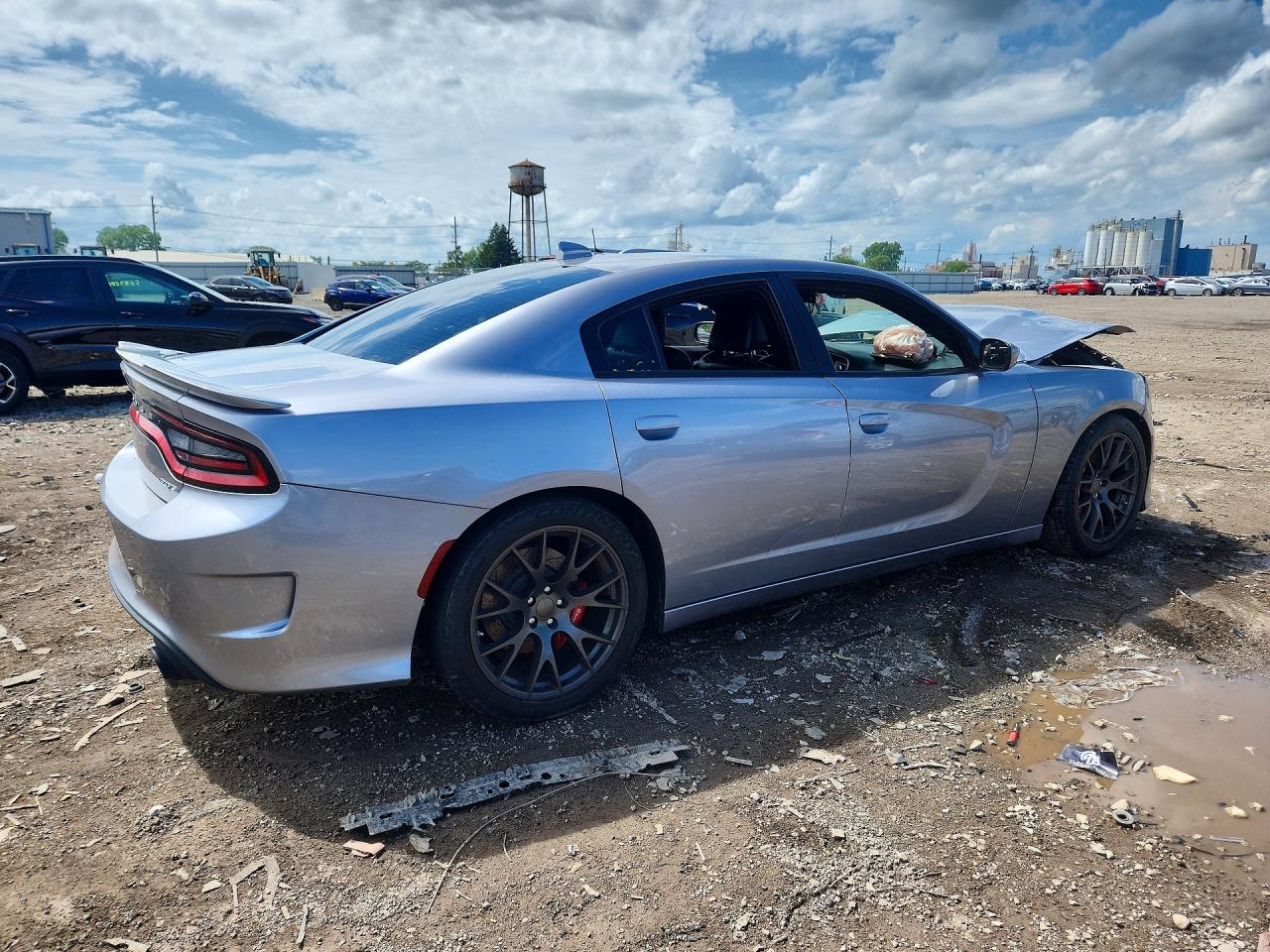 2015 Dodge Charger Srt 392 Silver vin: 2C3CDXEJ2FH905490