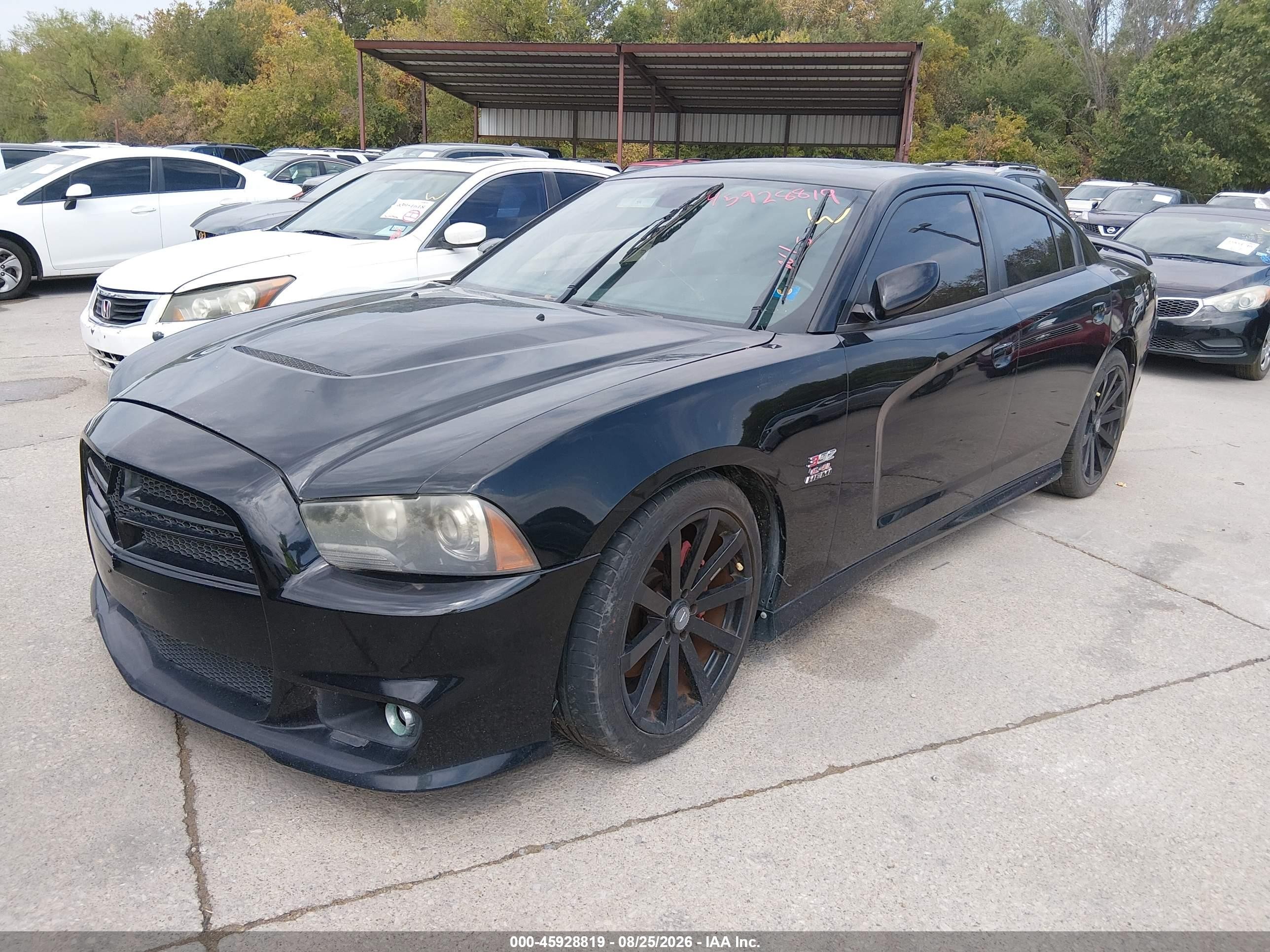 2012 Dodge Charger Srt8 Черный vin: 2C3CDXEJ3CH228476