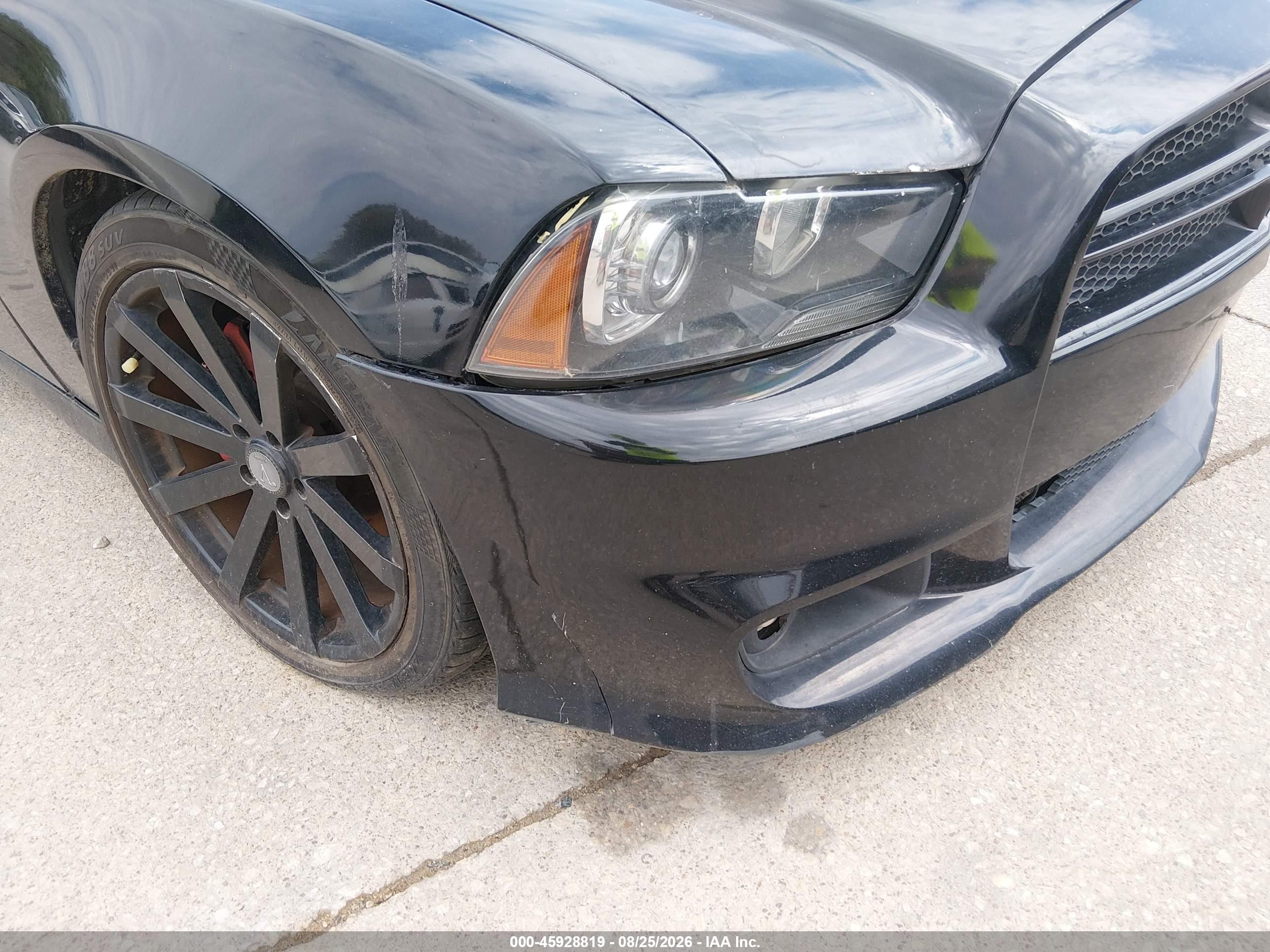 2012 Dodge Charger Srt8 Черный vin: 2C3CDXEJ3CH228476