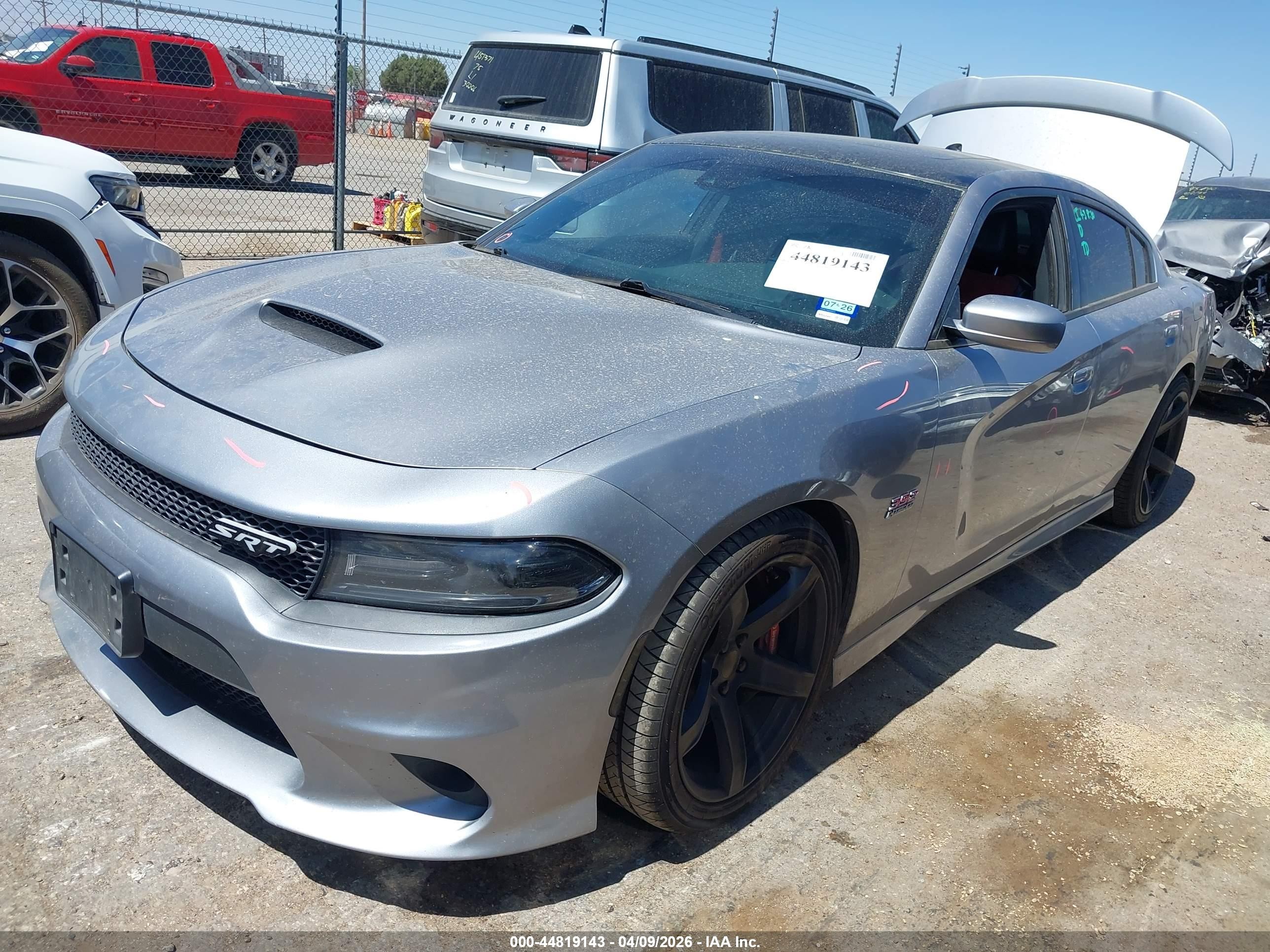 2016 Dodge Charger Srt 392 Gray vin: 2C3CDXEJ3GH283449