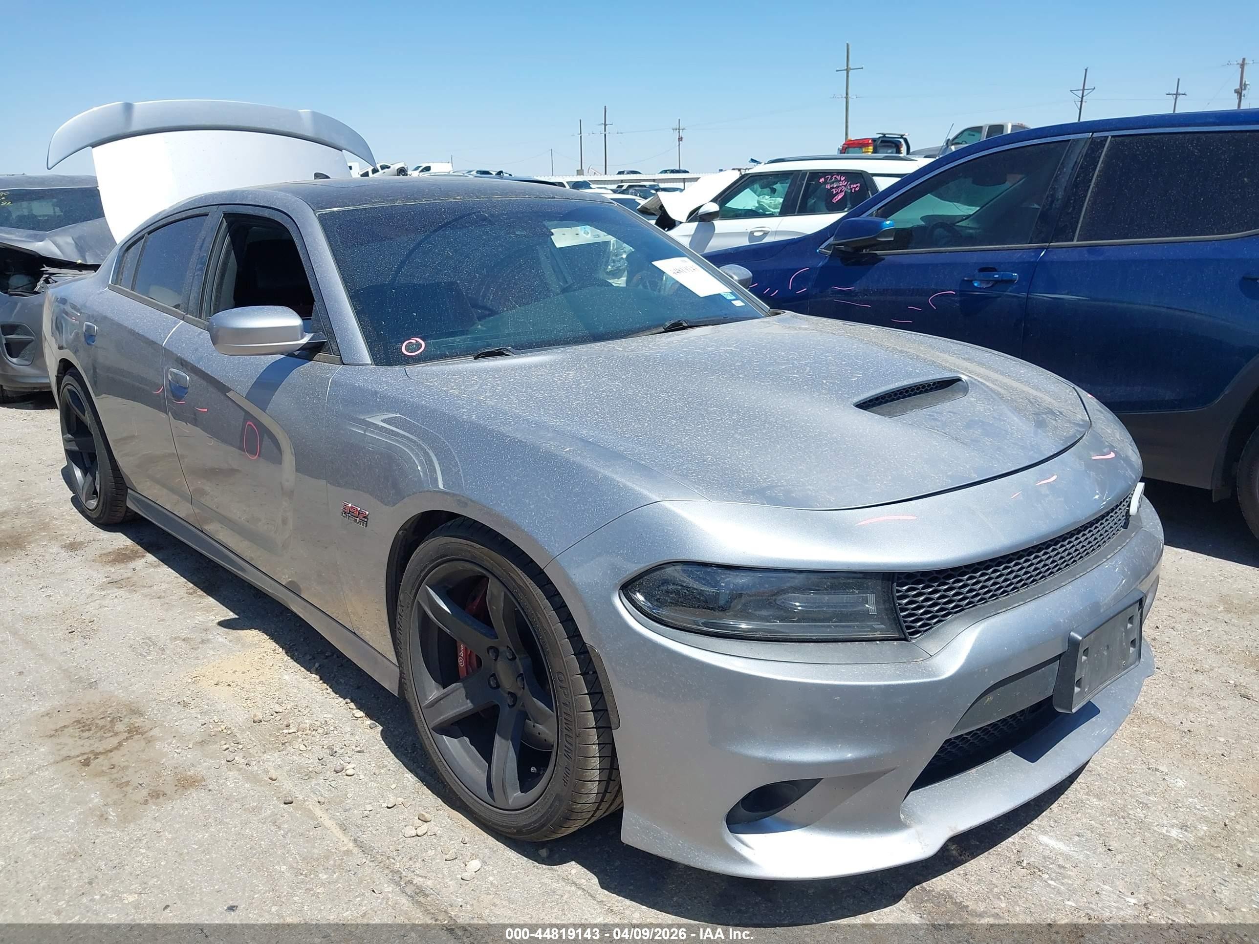 2016 Dodge Charger Srt 392 Gray vin: 2C3CDXEJ3GH283449