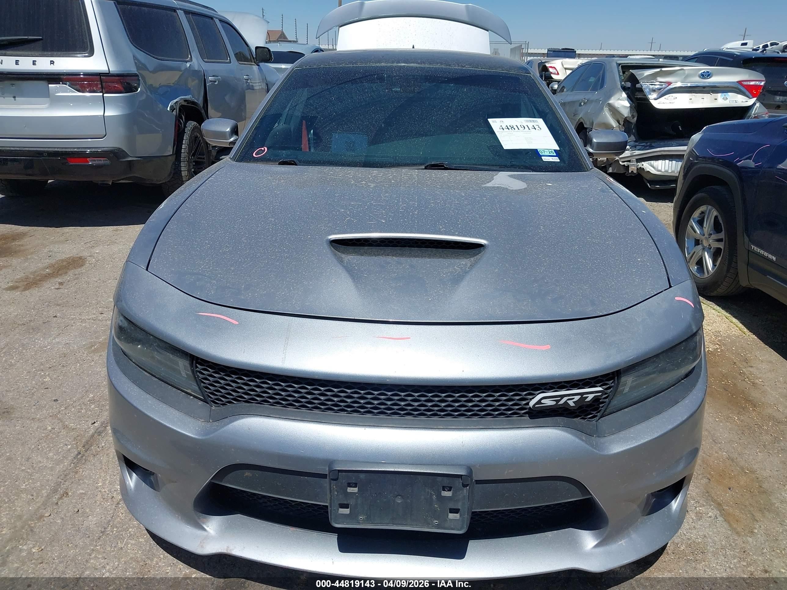 2016 Dodge Charger Srt 392 Gray vin: 2C3CDXEJ3GH283449