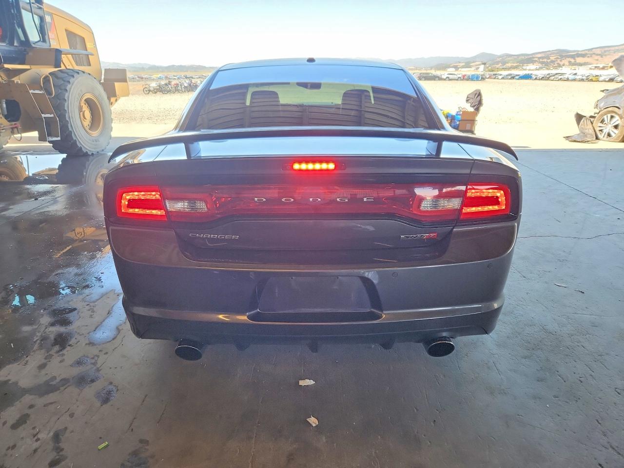 2013 Dodge Charger Srt-8 Серый vin: 2C3CDXEJ4DH604538