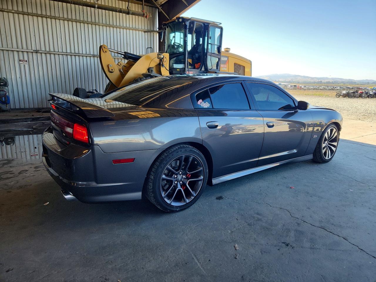 2013 Dodge Charger Srt-8 Серый vin: 2C3CDXEJ4DH604538
