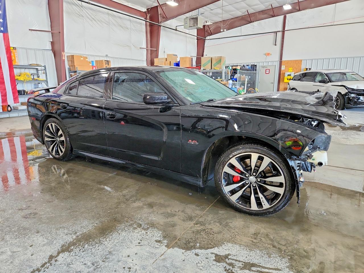 2013 Dodge Charger Srt-8 Black vin: 2C3CDXEJ9DH513071