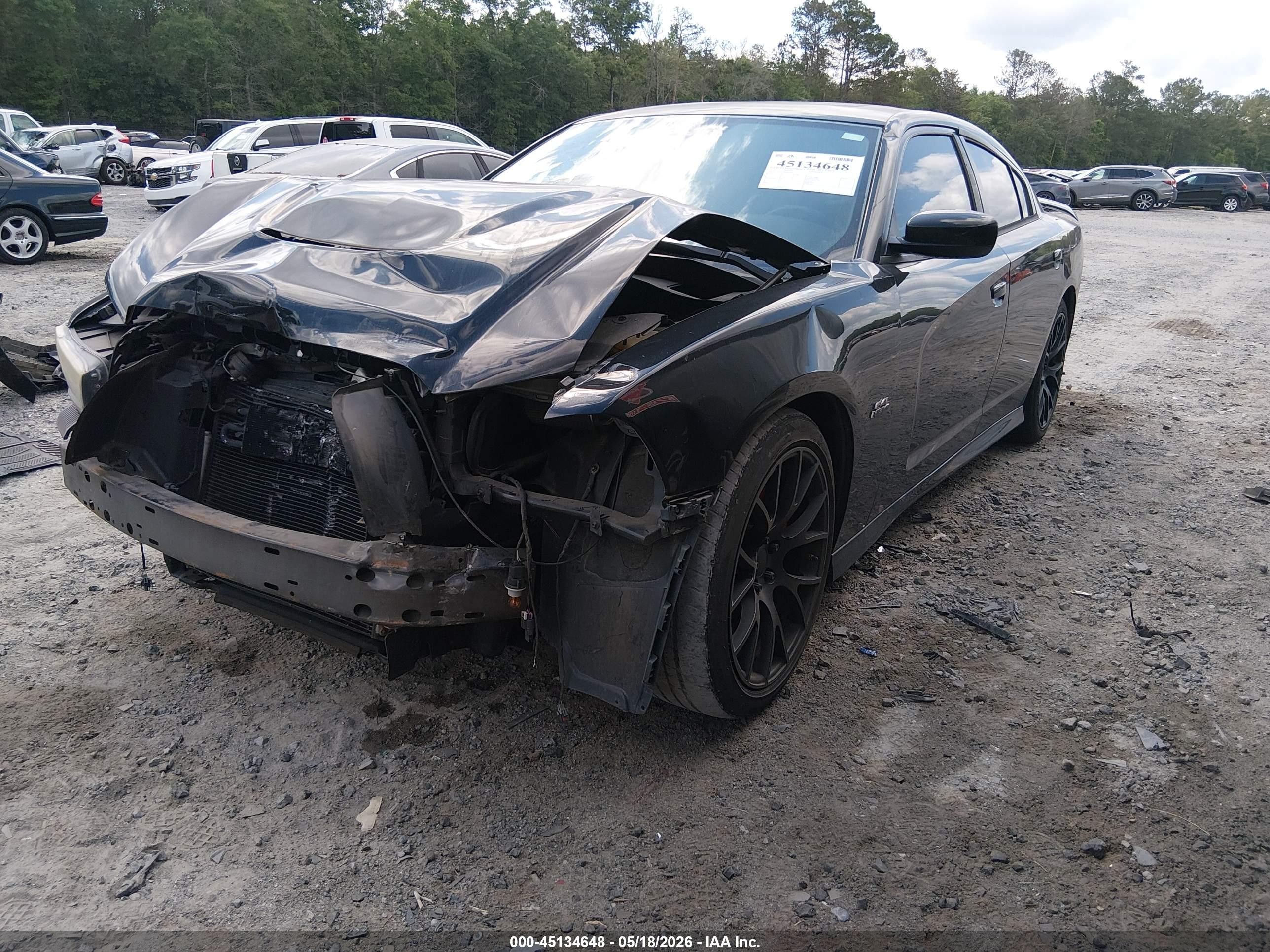 2013 Dodge Charger Srt8 Black vin: 2C3CDXEJ9DH534857