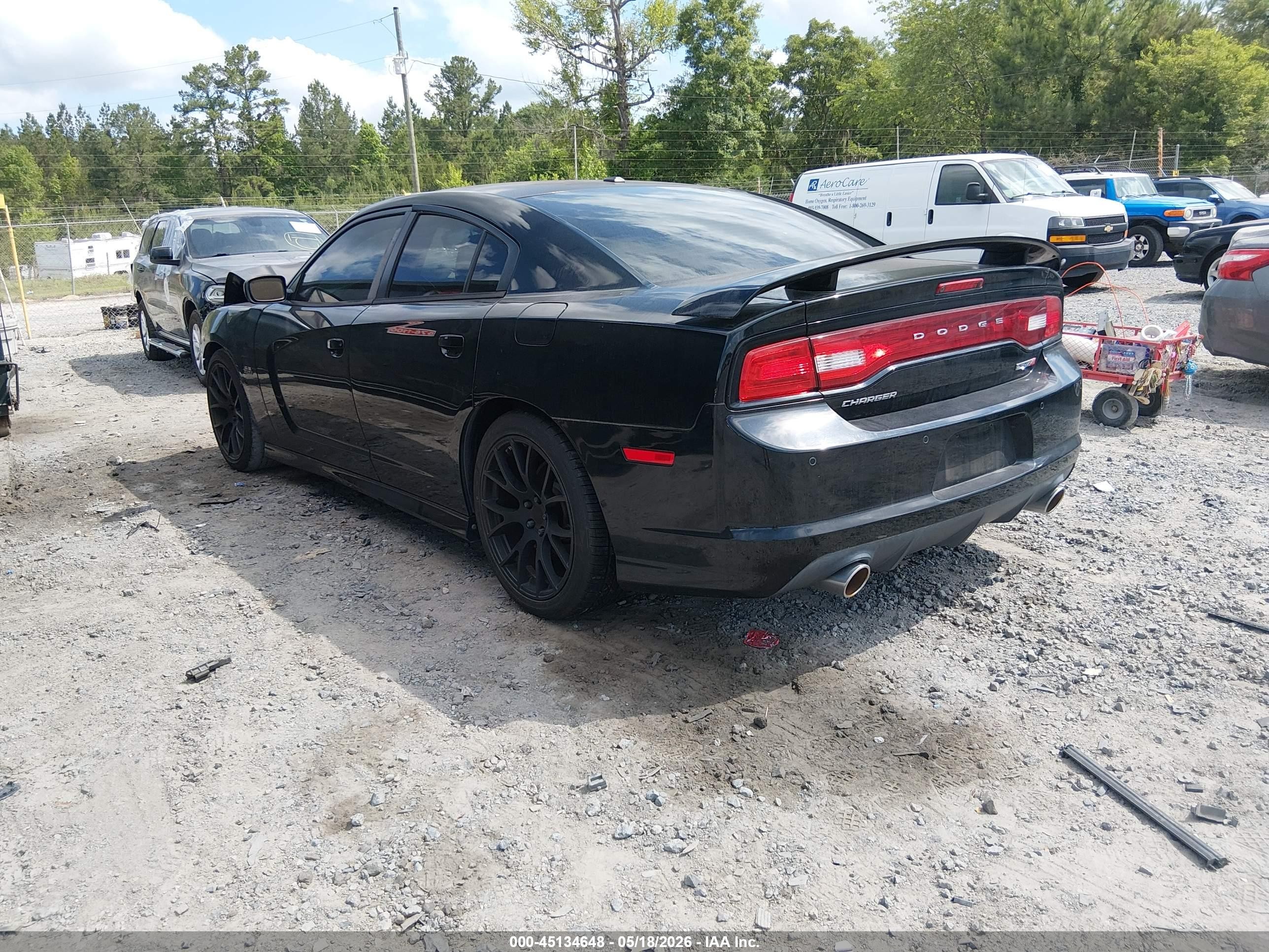 2013 Dodge Charger Srt8 Black vin: 2C3CDXEJ9DH534857