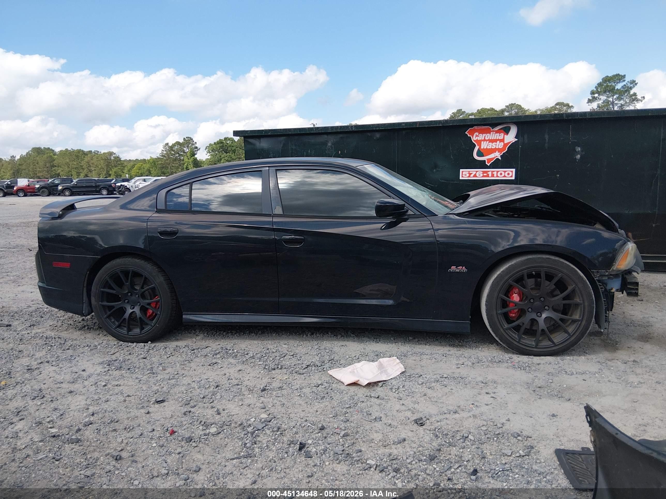 2013 Dodge Charger Srt8 Black vin: 2C3CDXEJ9DH534857