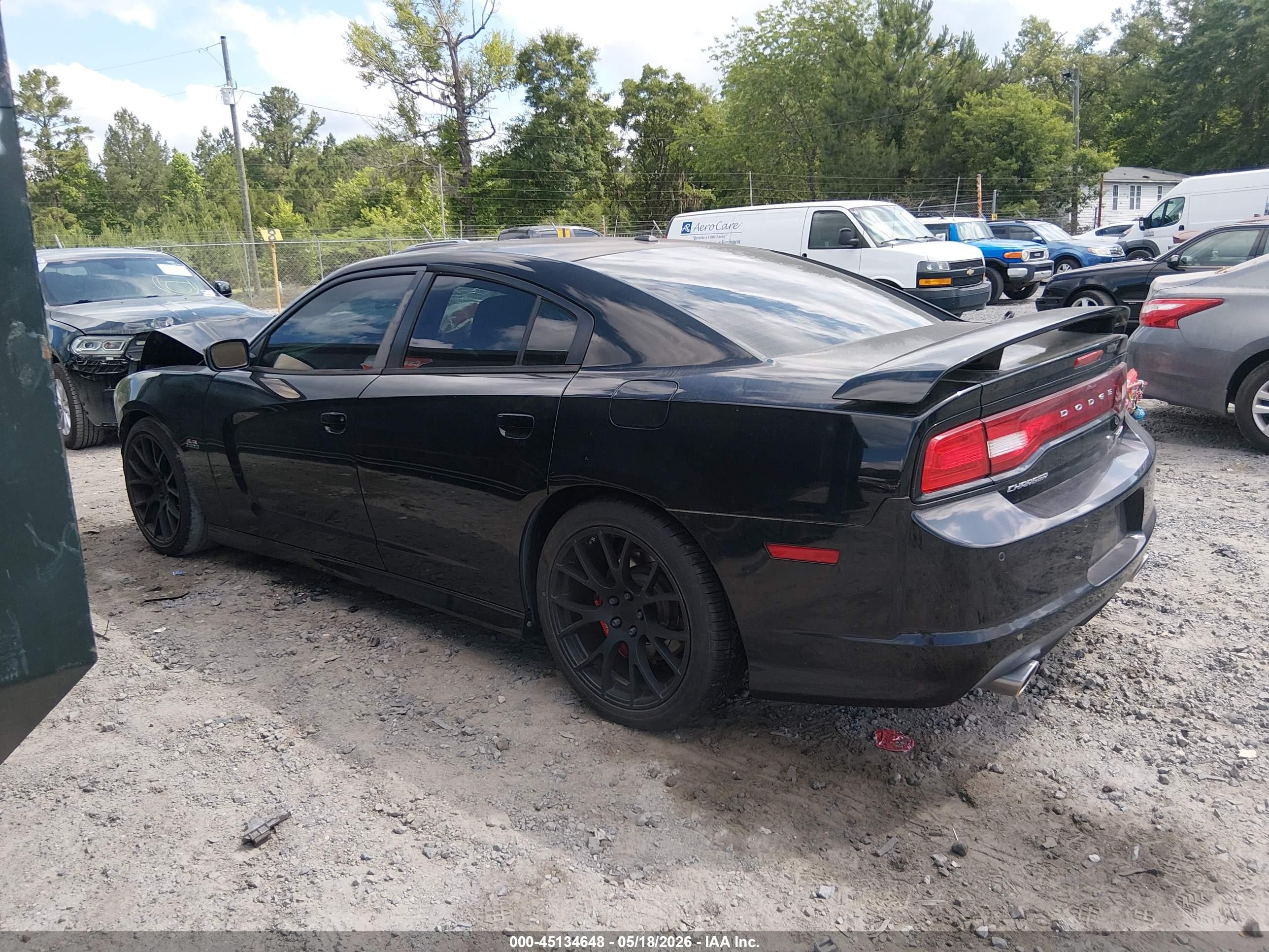 2013 Dodge Charger Srt8 Black vin: 2C3CDXEJ9DH534857
