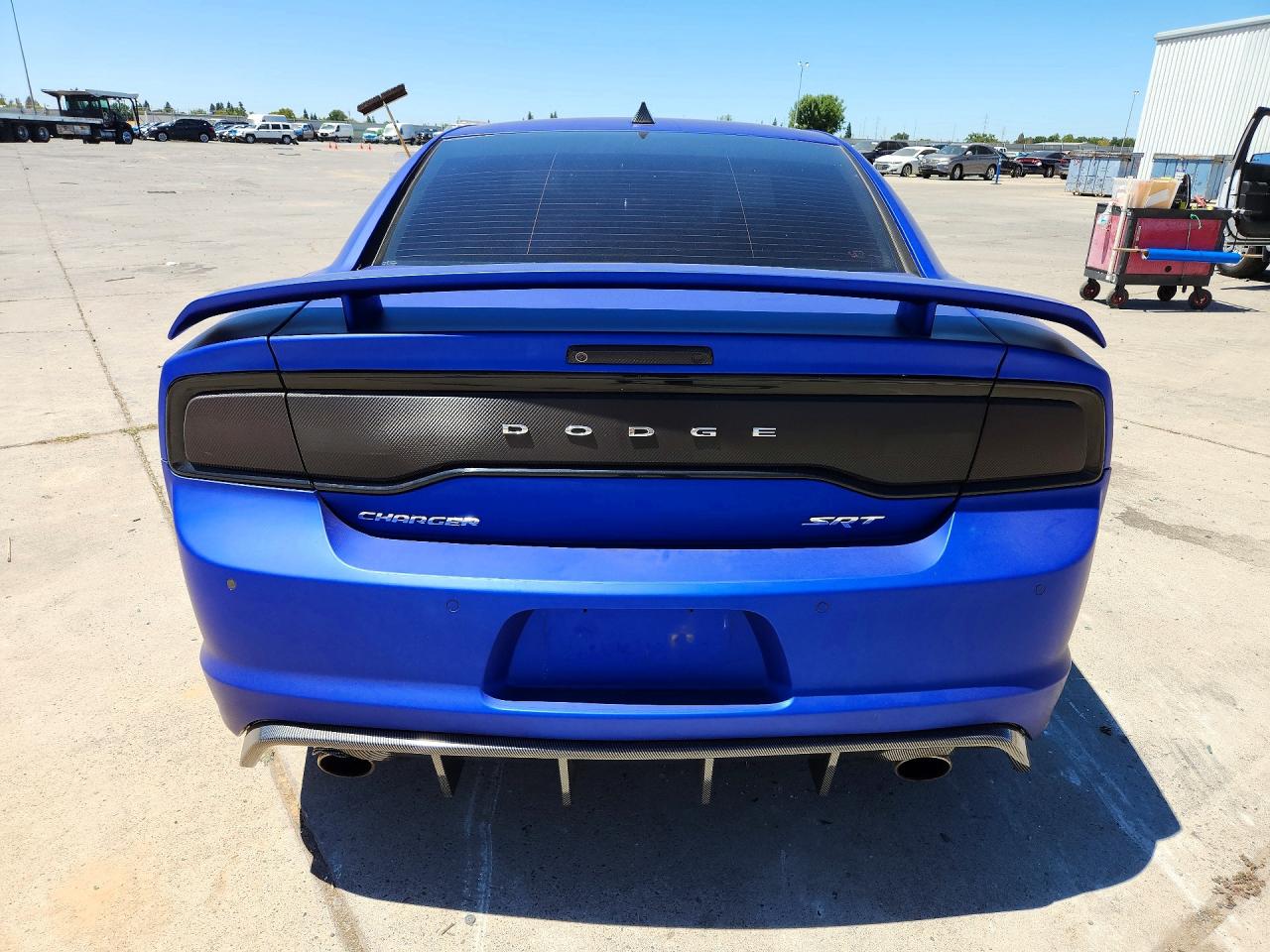 2014 Dodge Charger Srt-8 Blue vin: 2C3CDXEJ9EH205559