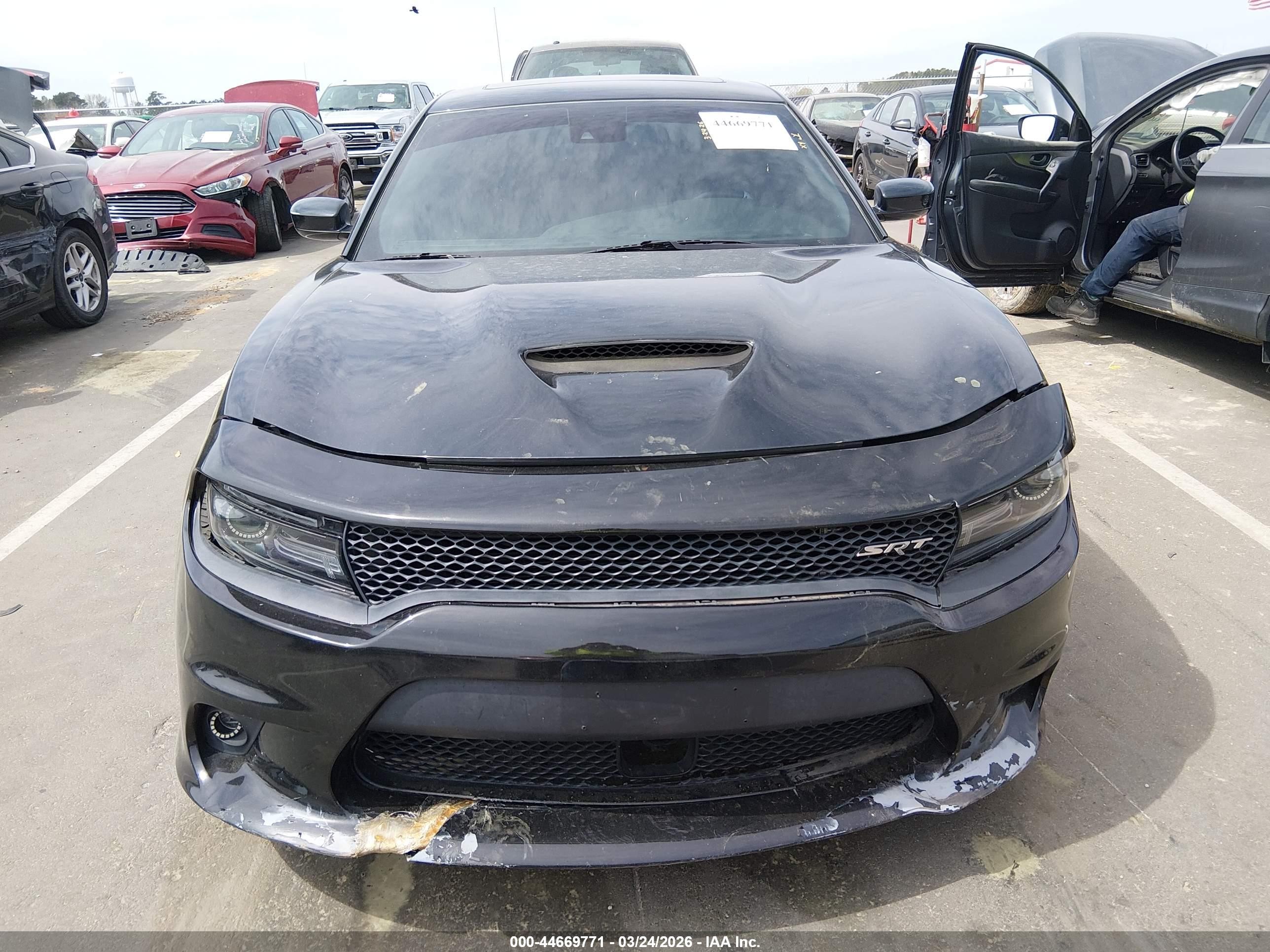 2015 Dodge Charger Srt 392 Black vin: 2C3CDXEJ9FH820663