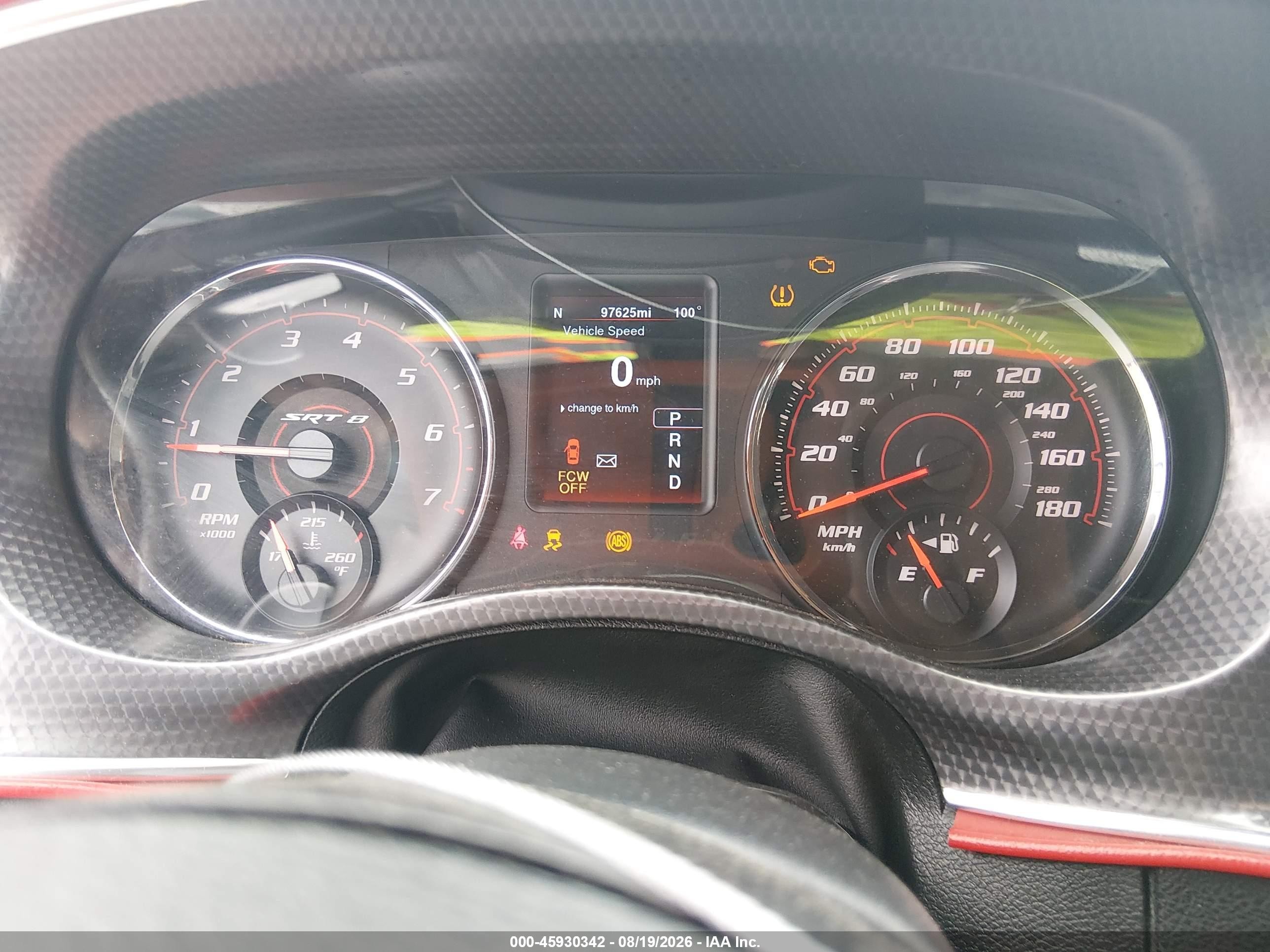 2013 Dodge Charger Srt8 Red vin: 2C3CDXEJXDH560321