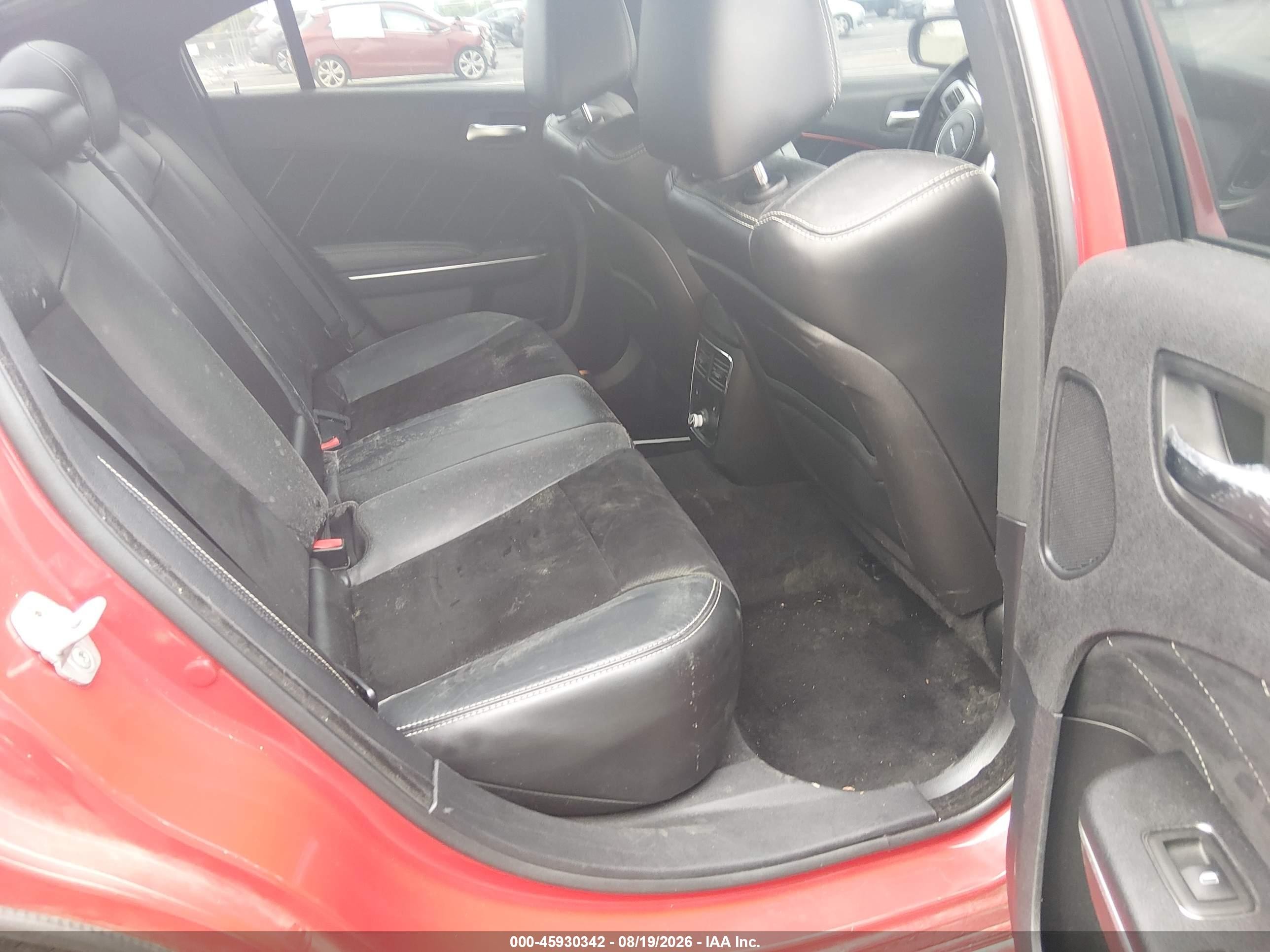 2013 Dodge Charger Srt8 Red vin: 2C3CDXEJXDH560321