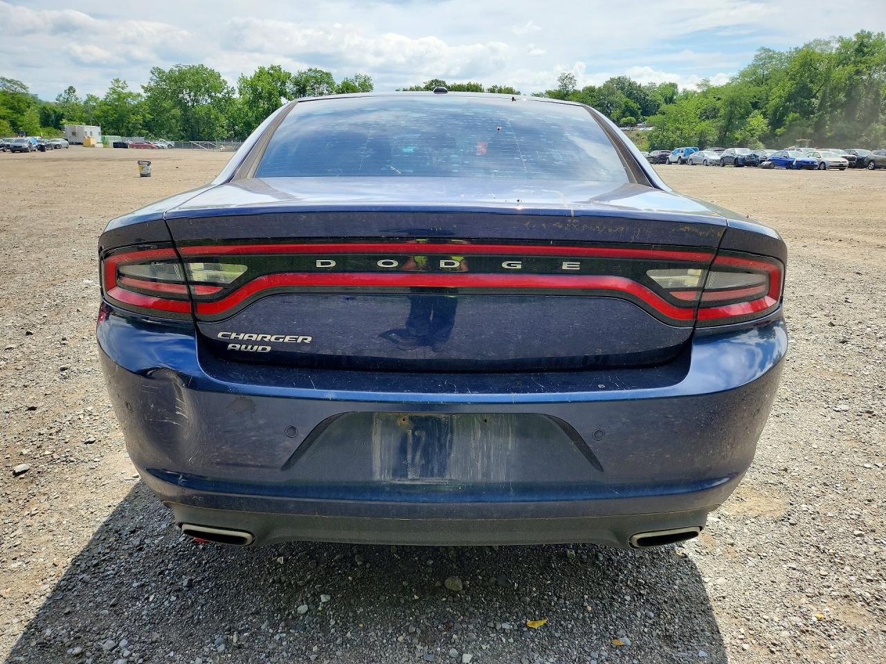 2015 Dodge Charger Se Blue vin: 2C3CDXFG0FH852937