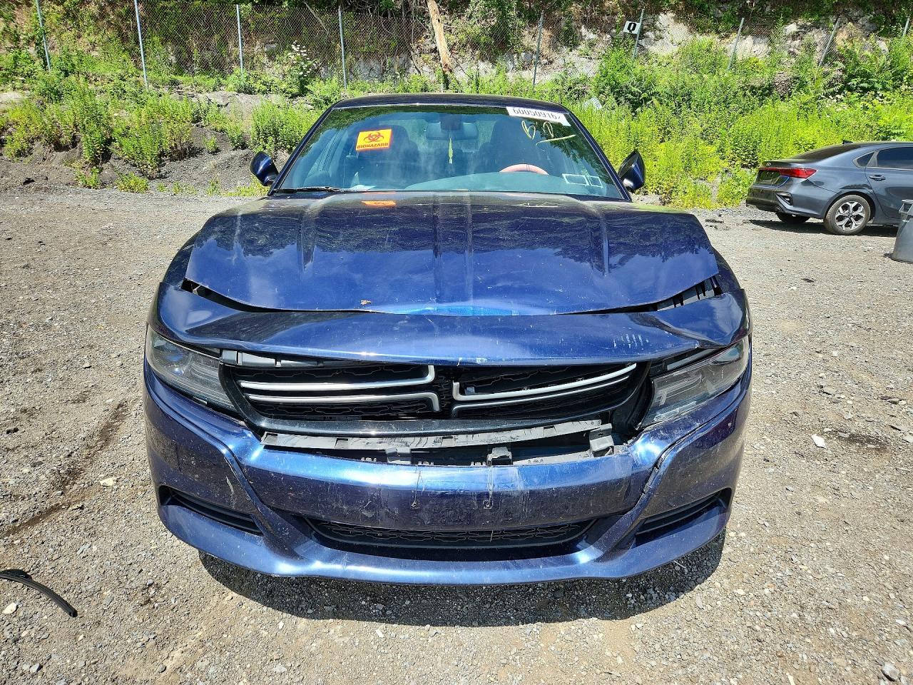 2015 Dodge Charger Se Blue vin: 2C3CDXFG0FH852937