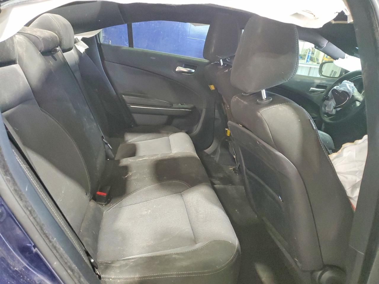 2015 Dodge Charger Se Blue vin: 2C3CDXFG1FH746383