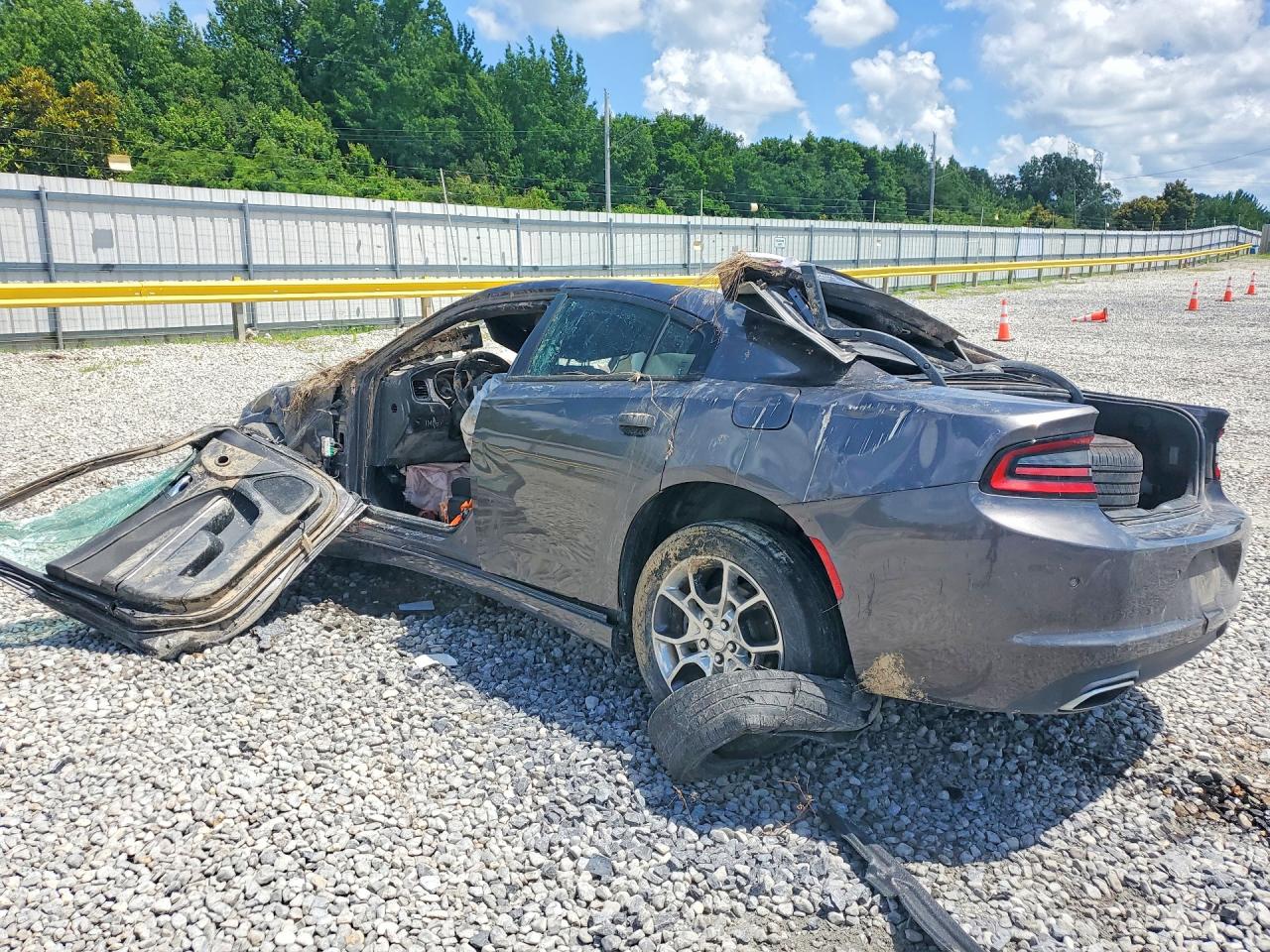 2015 Dodge Charger Se Серый vin: 2C3CDXFG1FH875708