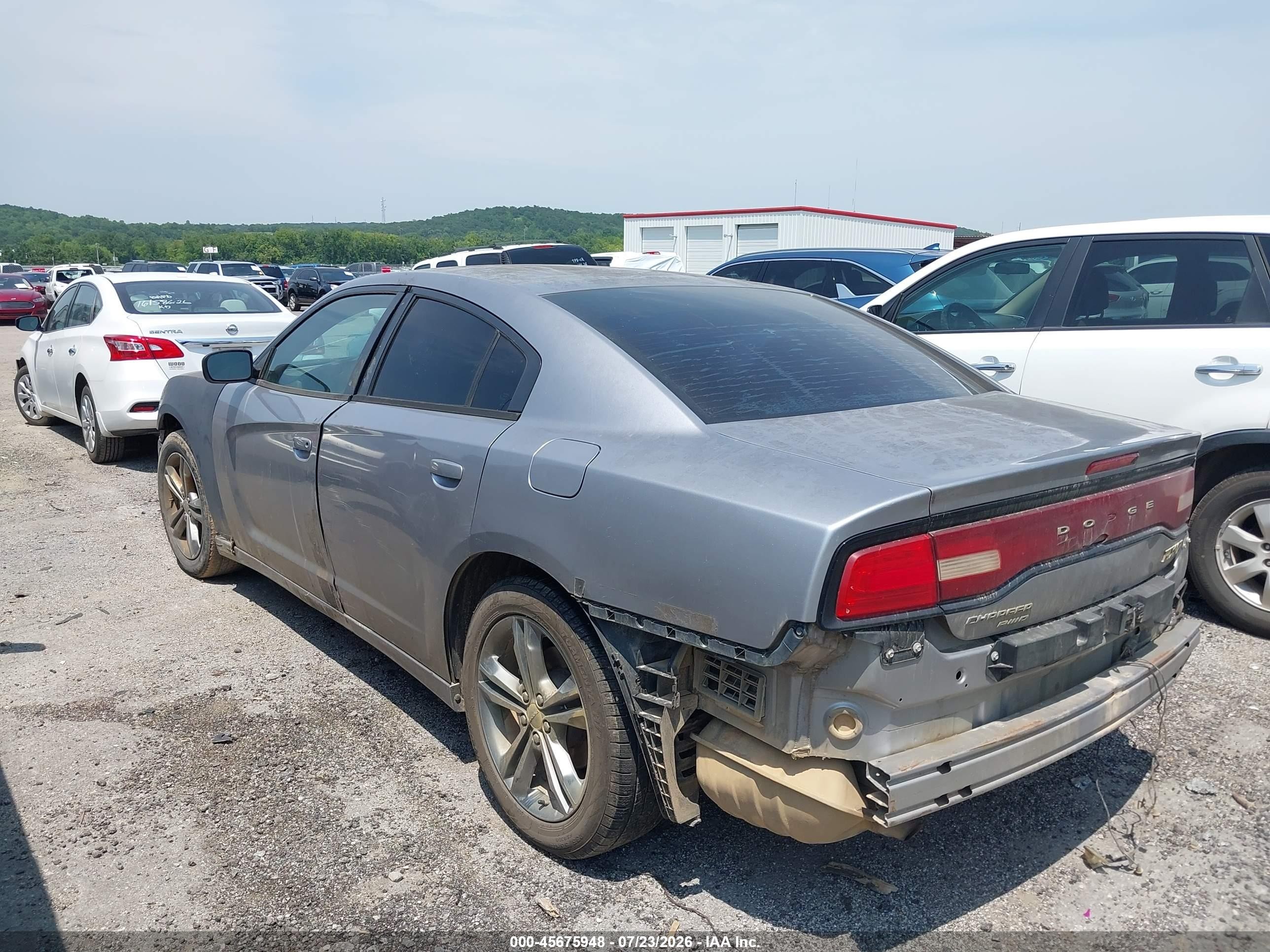 2014 Dodge Charger Se Silver vin: 2C3CDXFG2EH237675