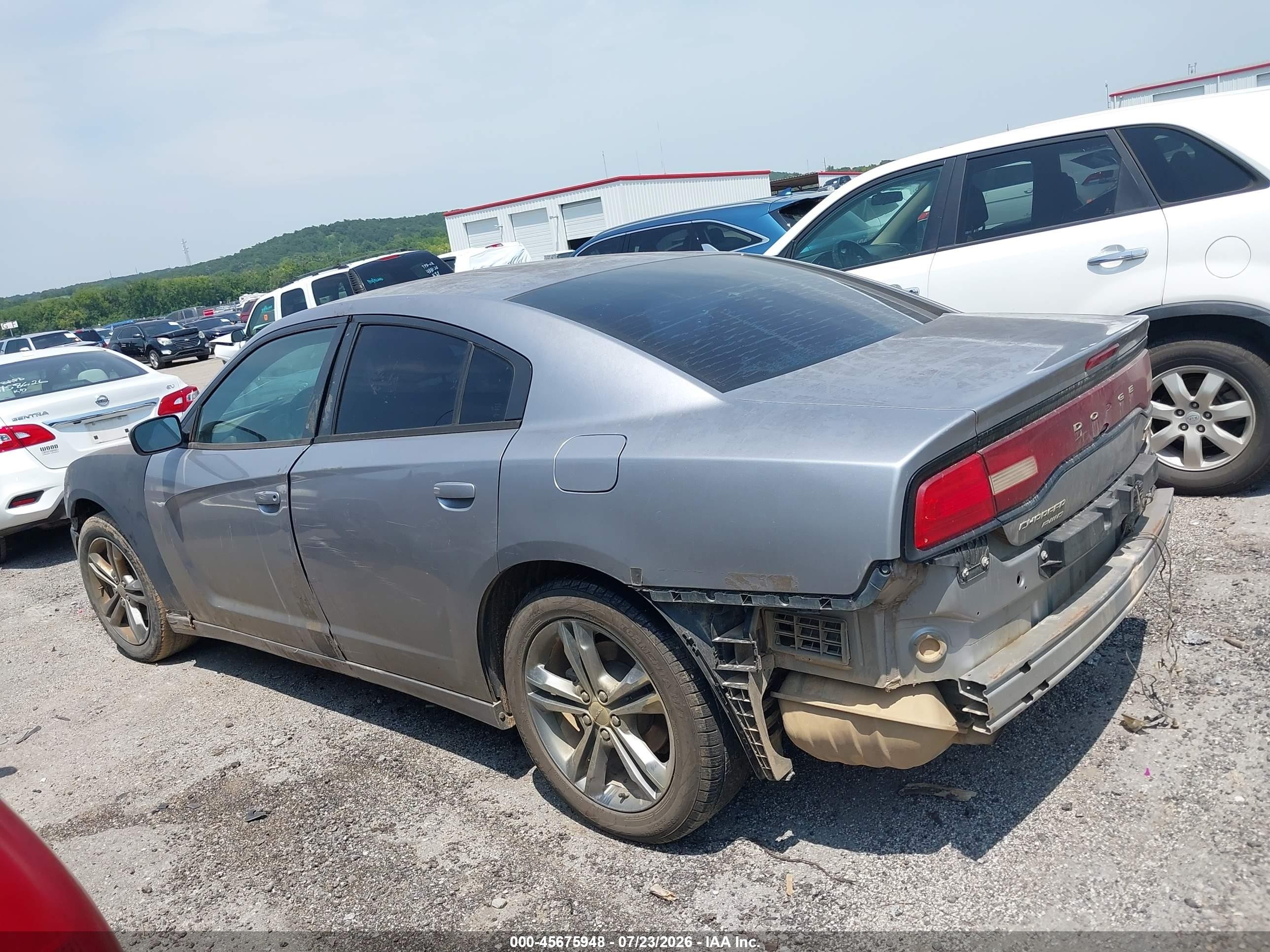 2014 Dodge Charger Se Silver vin: 2C3CDXFG2EH237675