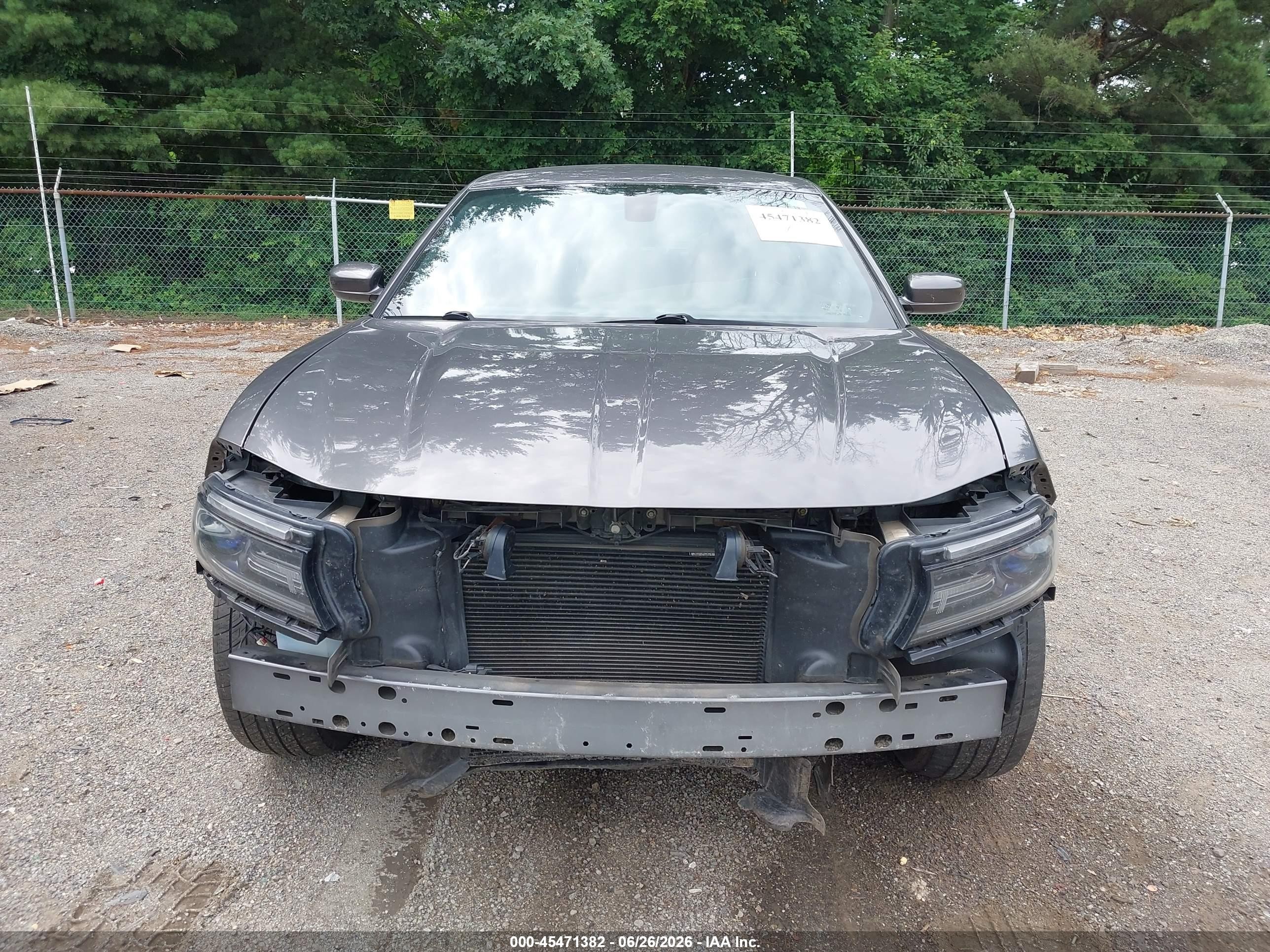 2015 Dodge Charger Se Gray vin: 2C3CDXFG3FH827899