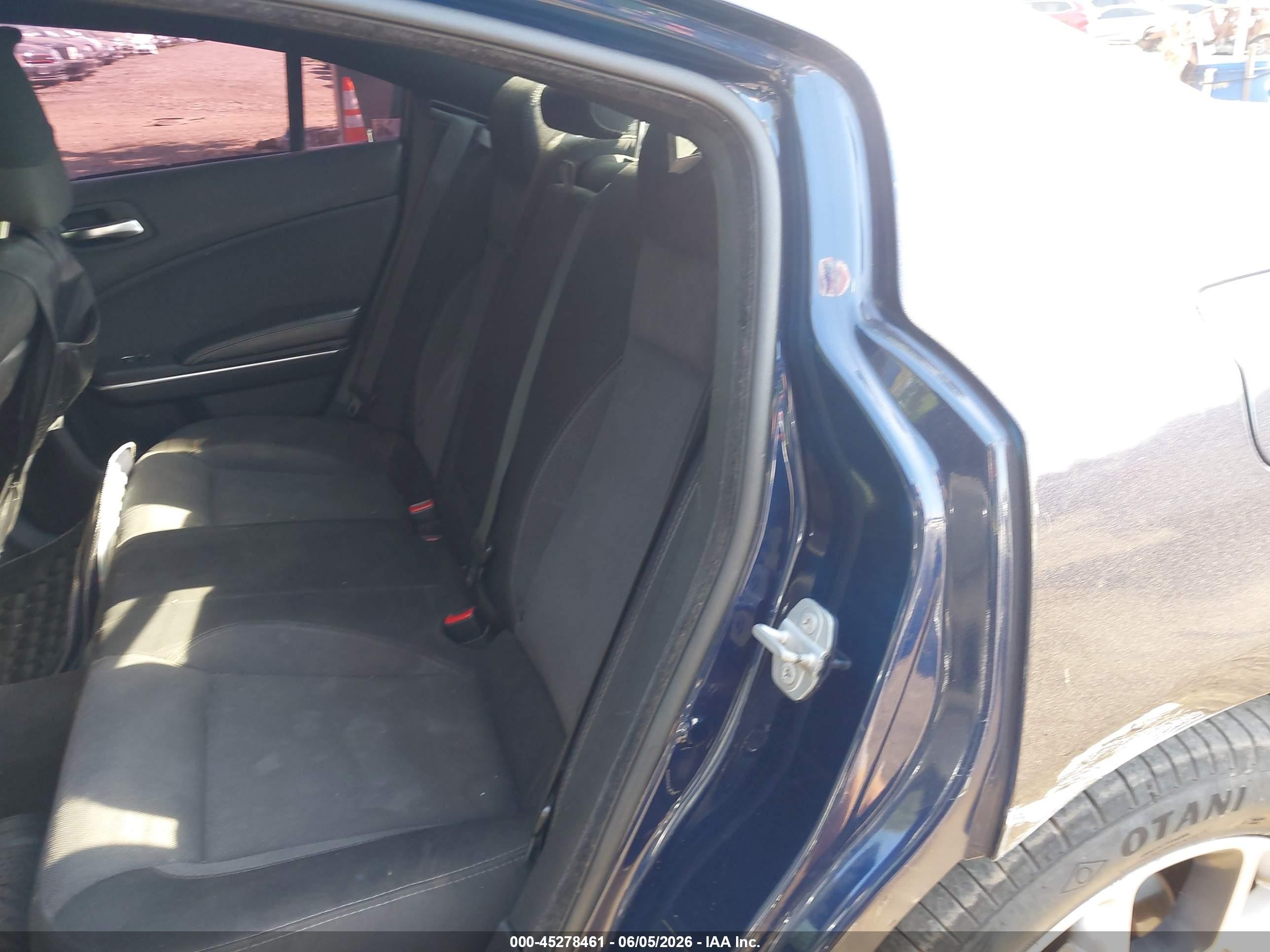 2015 Dodge Charger Se Blue vin: 2C3CDXFG6FH827900