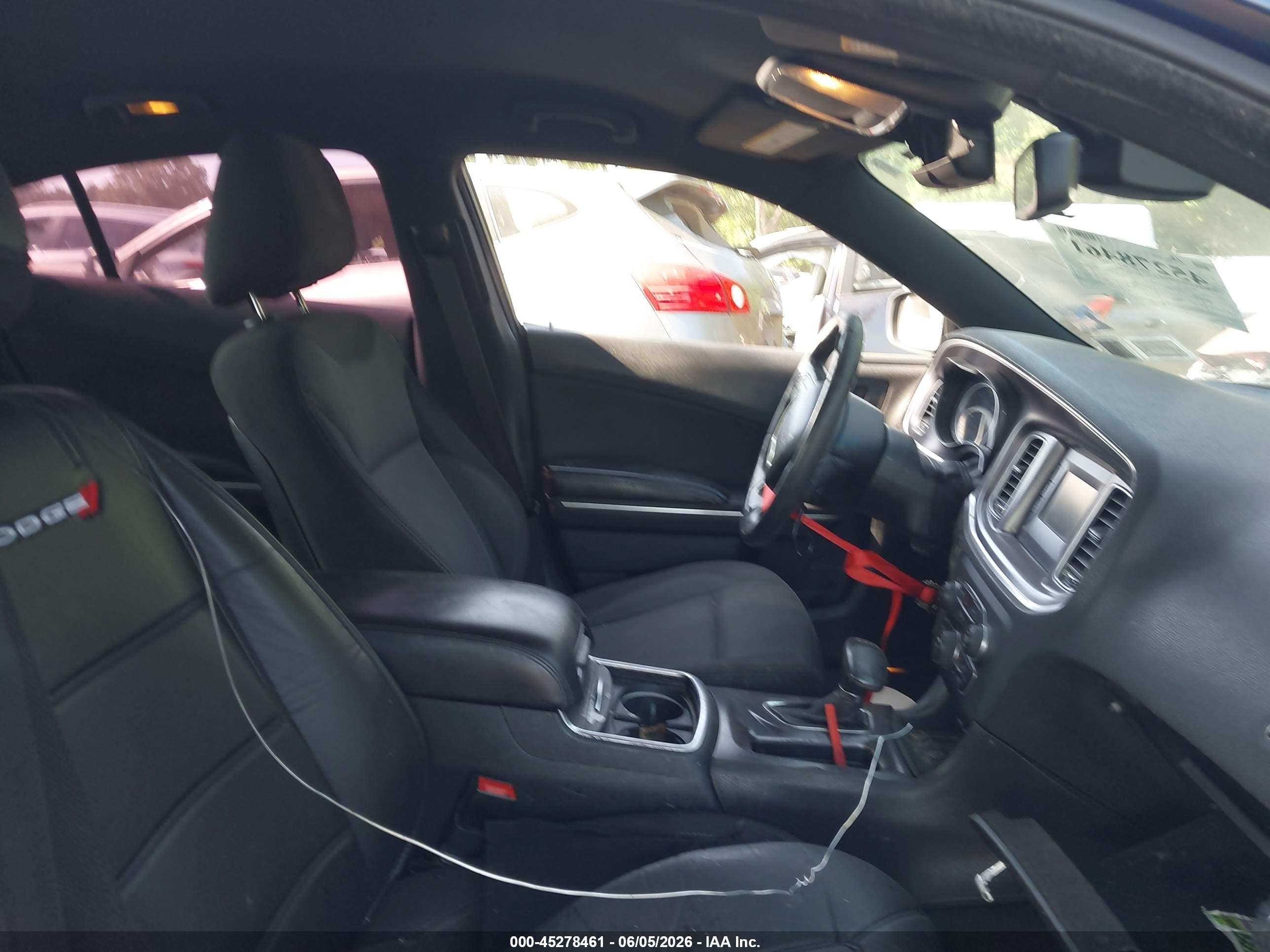 2015 Dodge Charger Se Blue vin: 2C3CDXFG6FH827900