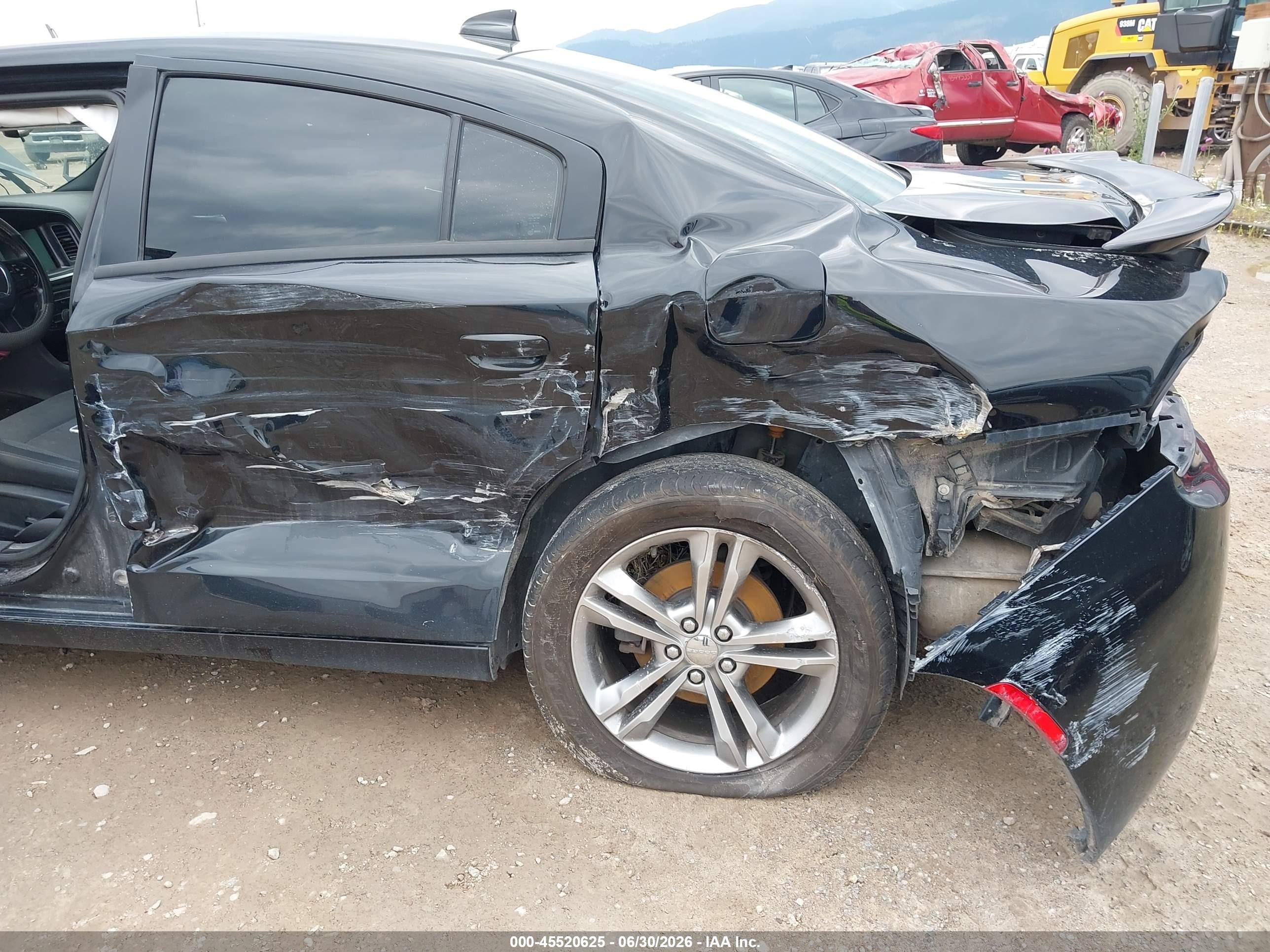 2015 Dodge Charger Se Черный vin: 2C3CDXFG8FH810354