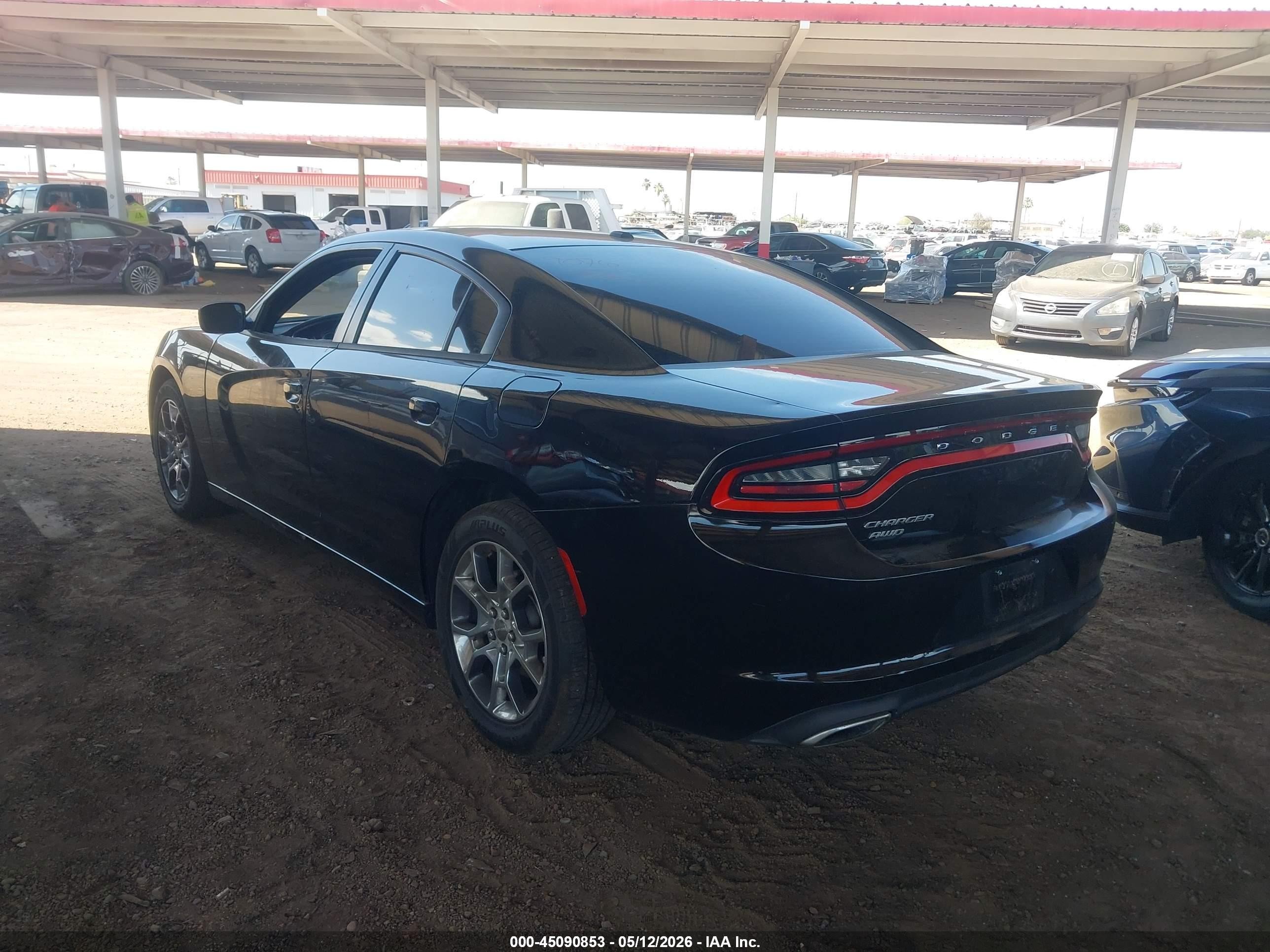 2015 Dodge Charger Se Черный vin: 2C3CDXFG9FH748852