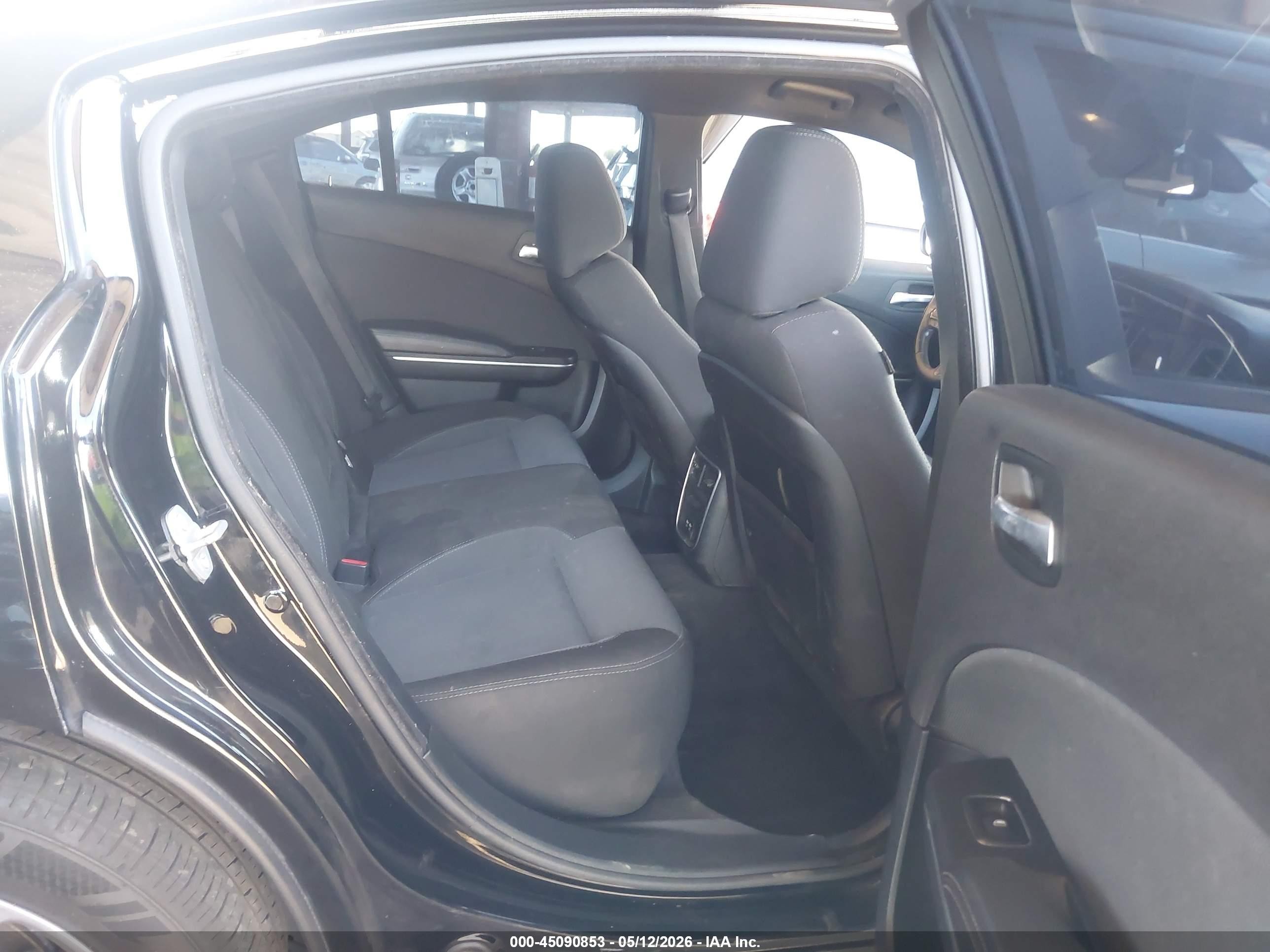2015 Dodge Charger Se Черный vin: 2C3CDXFG9FH748852