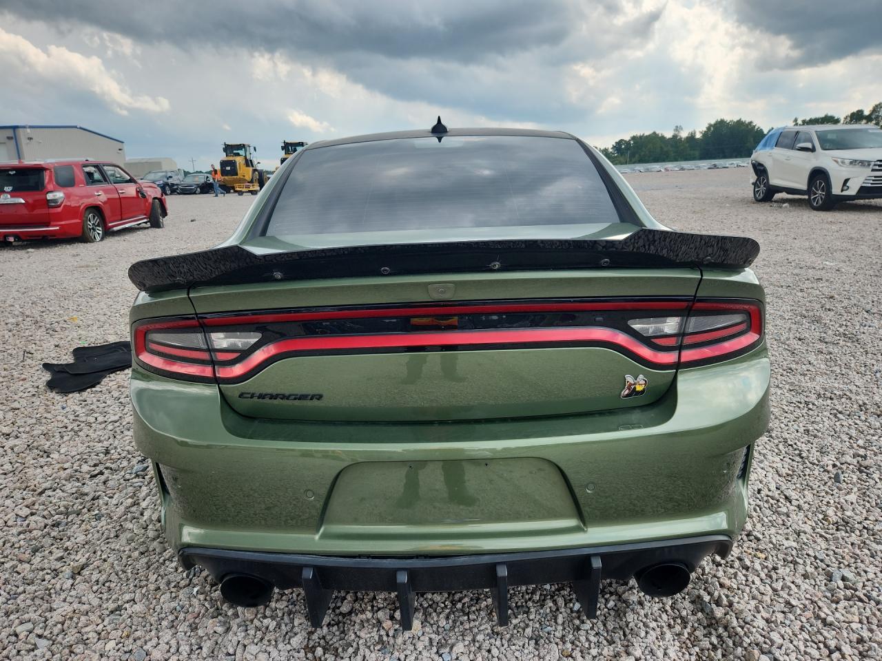 2020 Dodge Charger Scat Pack Green vin: 2C3CDXGJ0LH247807