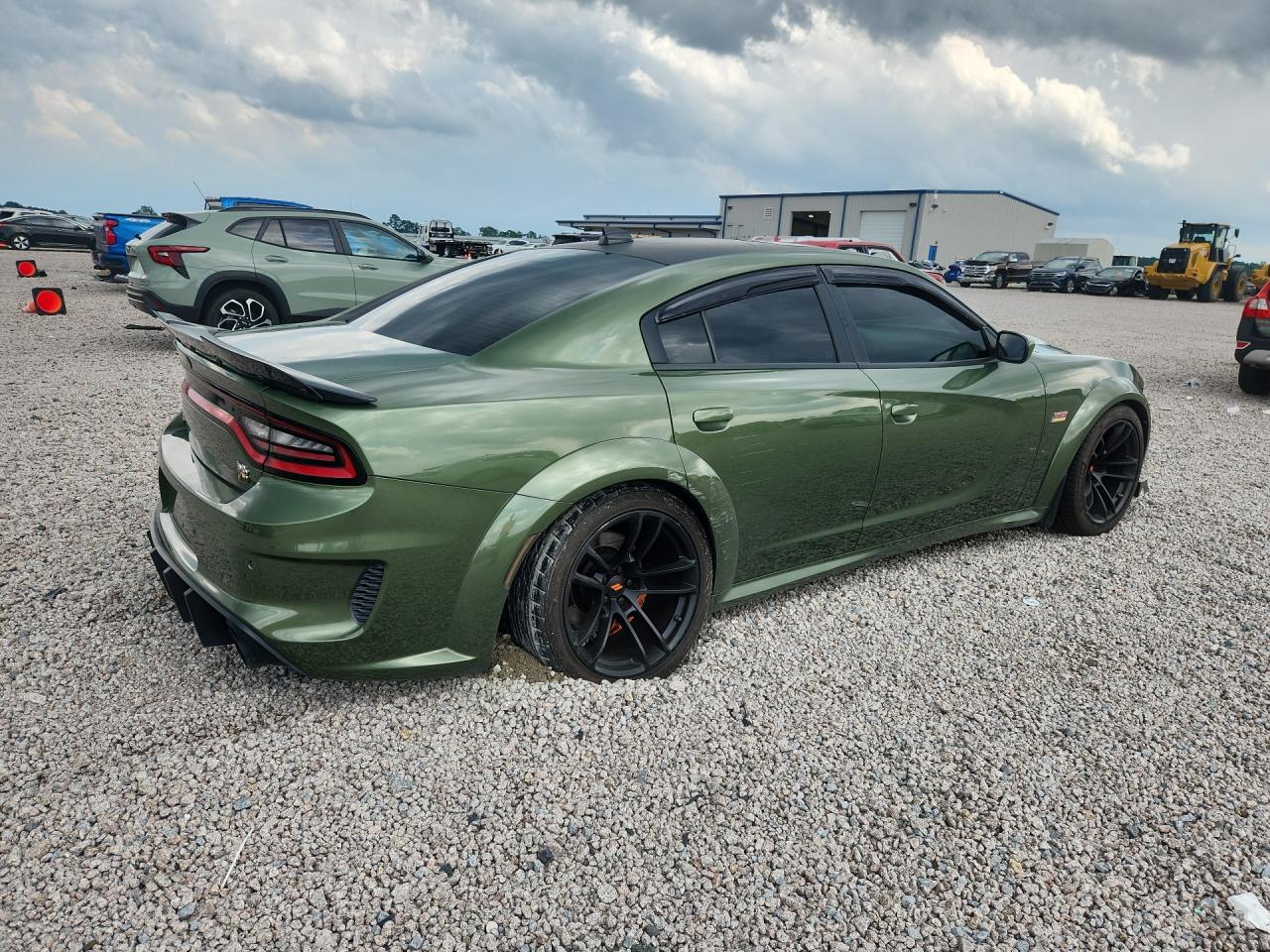 2020 Dodge Charger Scat Pack Green vin: 2C3CDXGJ0LH247807