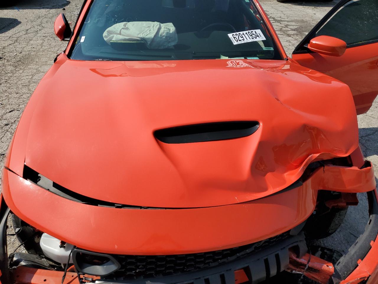 2021 Dodge Charger Scat Pack Orange vin: 2C3CDXGJ0MH588349