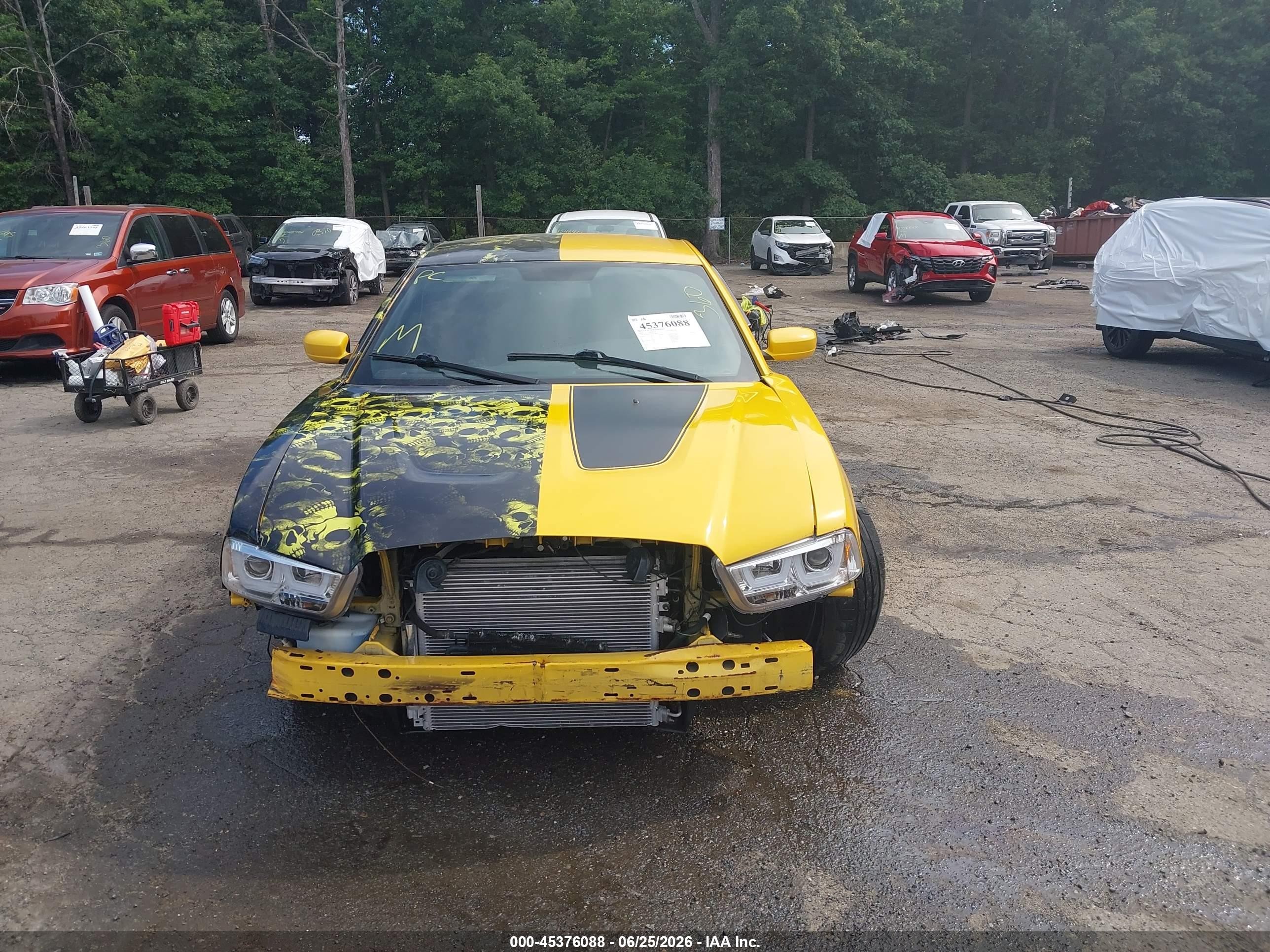 2012 Dodge Charger Srt8 Superbee Yellow vin: 2C3CDXGJ1CH298443