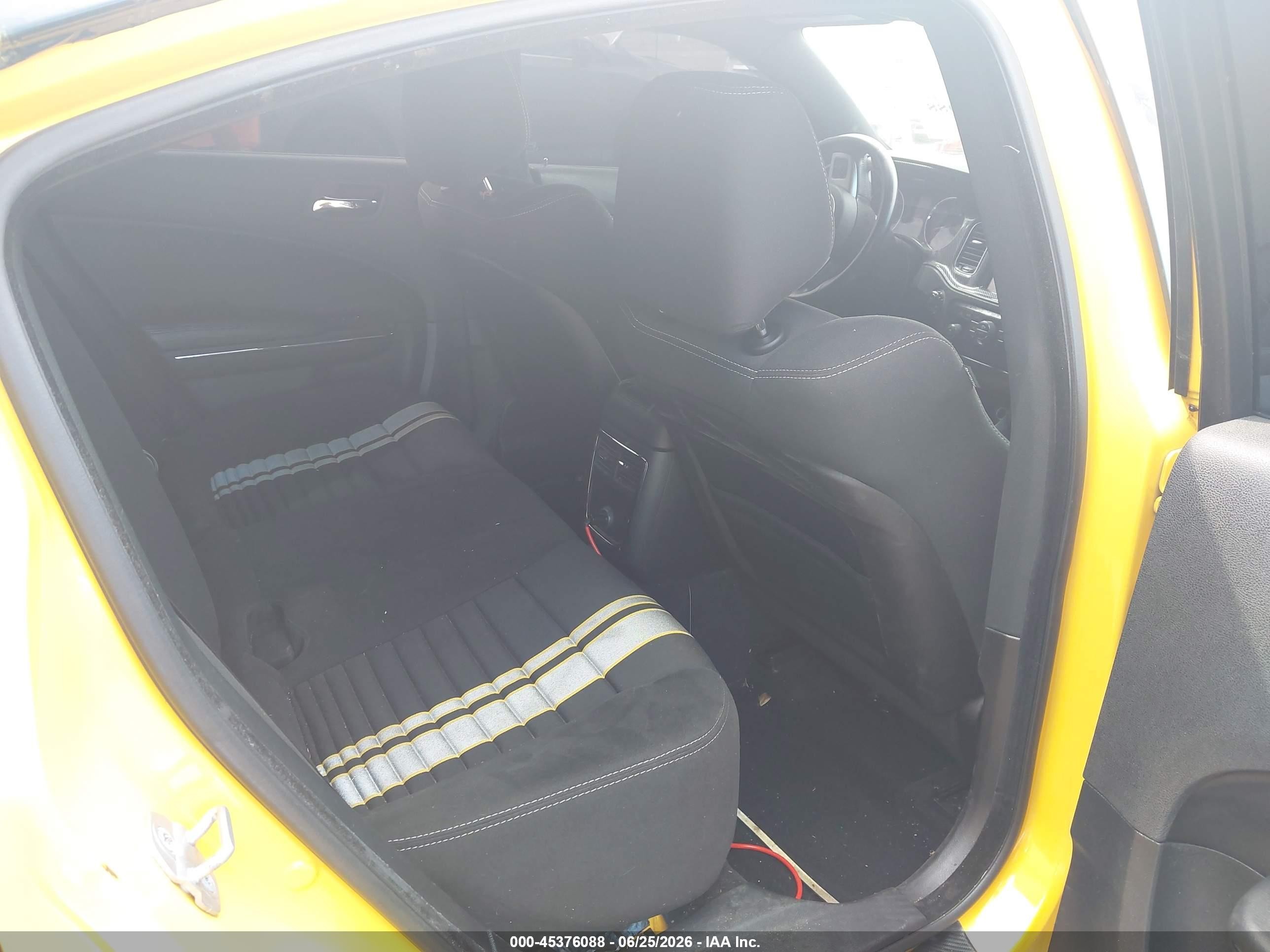2012 Dodge Charger Srt8 Superbee Yellow vin: 2C3CDXGJ1CH298443