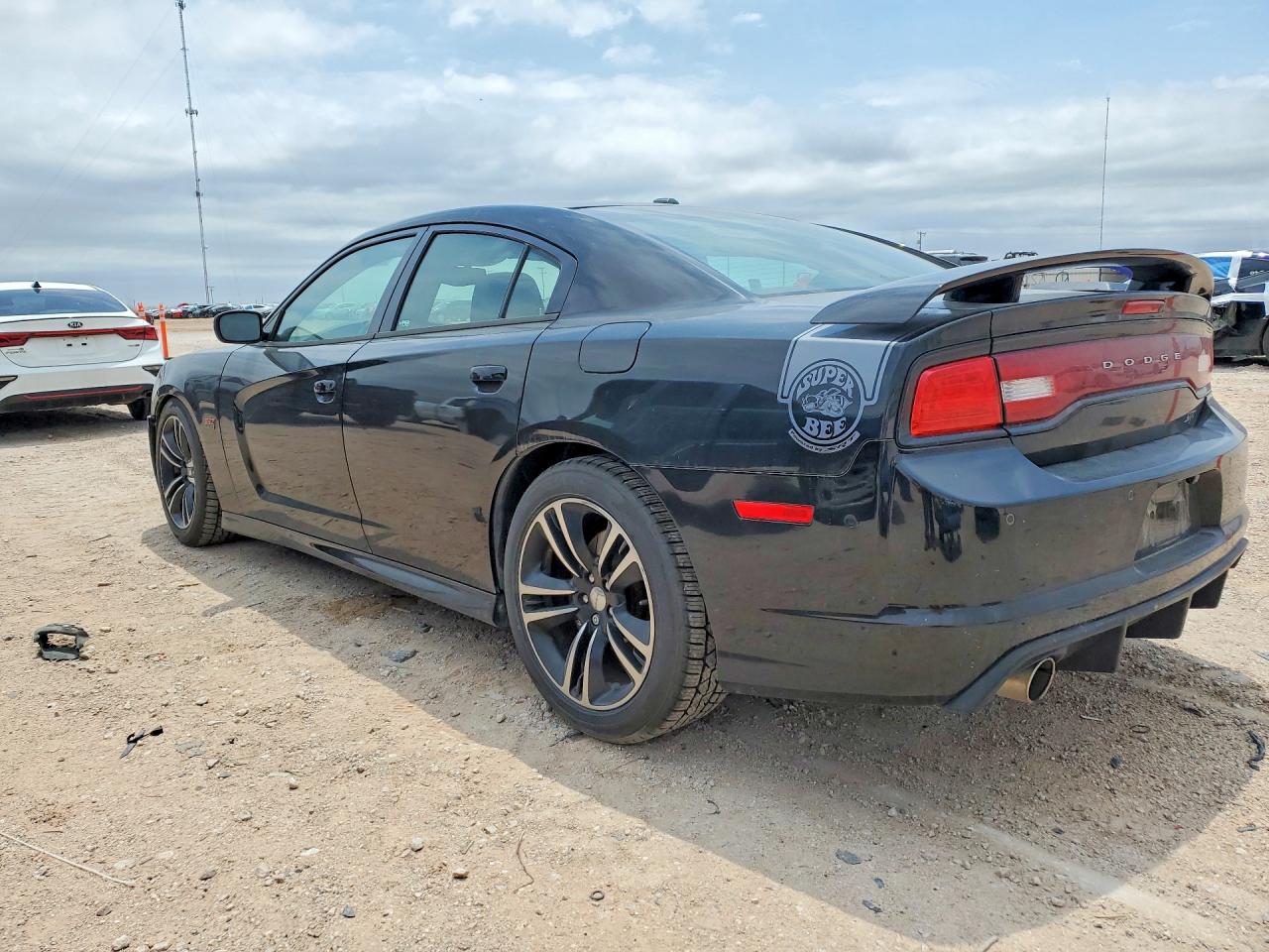 2013 Dodge Charger Super Bee Black vin: 2C3CDXGJ1DH613615
