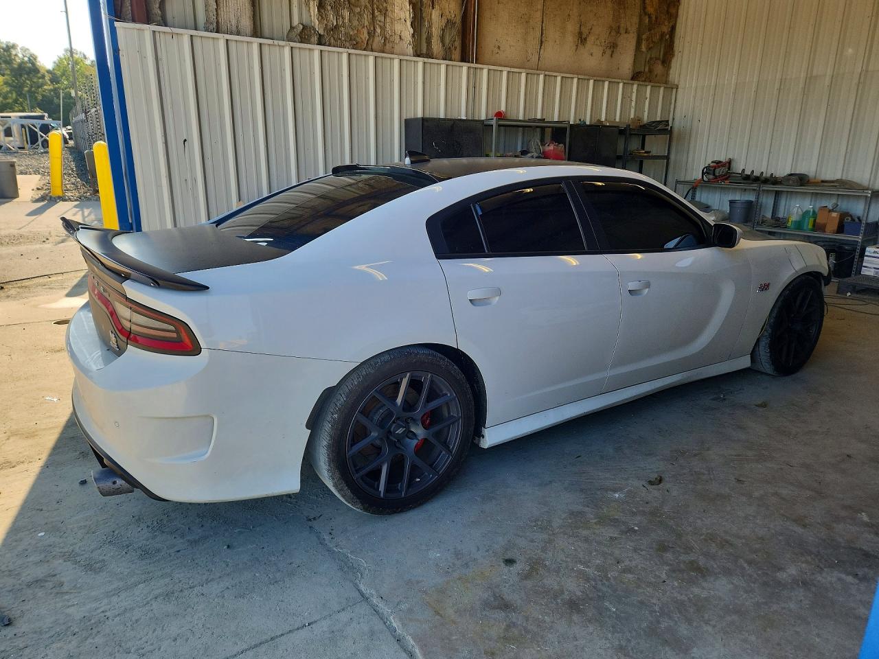 2015 Dodge Charger R/t Scat Pack White vin: 2C3CDXGJ1FH892647