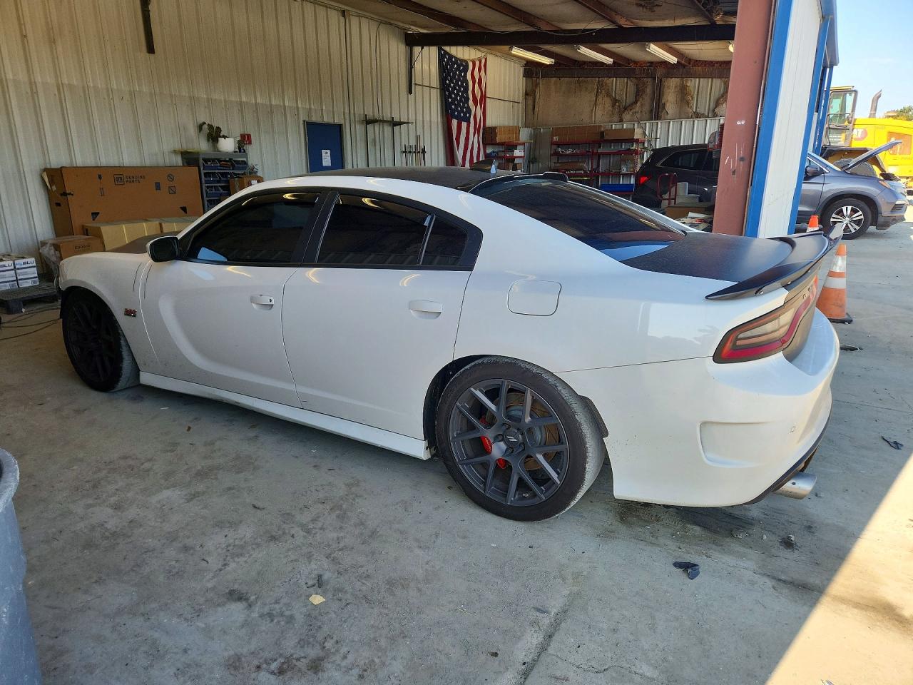 2015 Dodge Charger R/t Scat Pack White vin: 2C3CDXGJ1FH892647