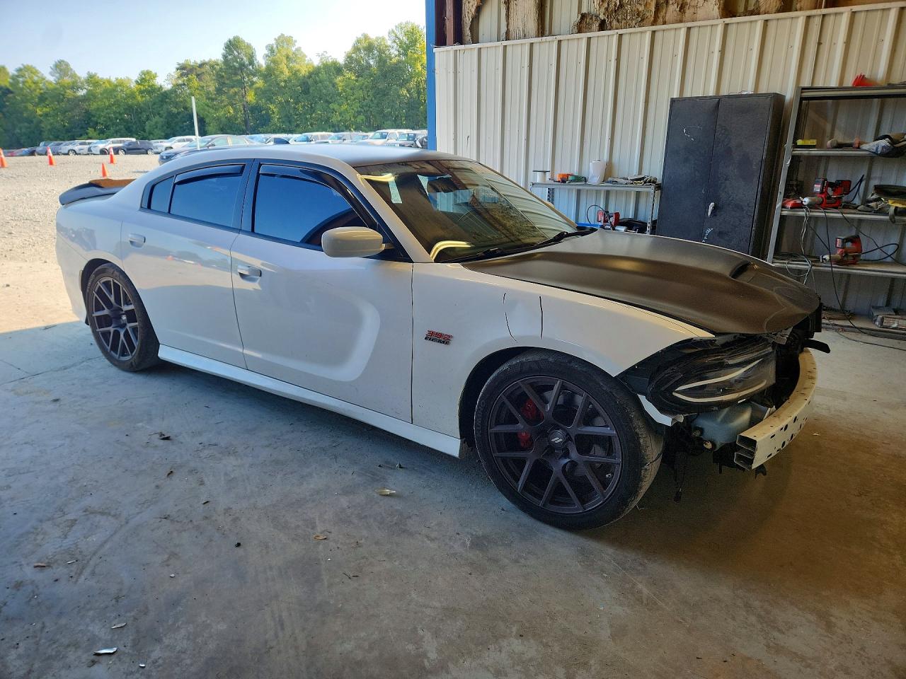 2015 Dodge Charger R/t Scat Pack White vin: 2C3CDXGJ1FH892647