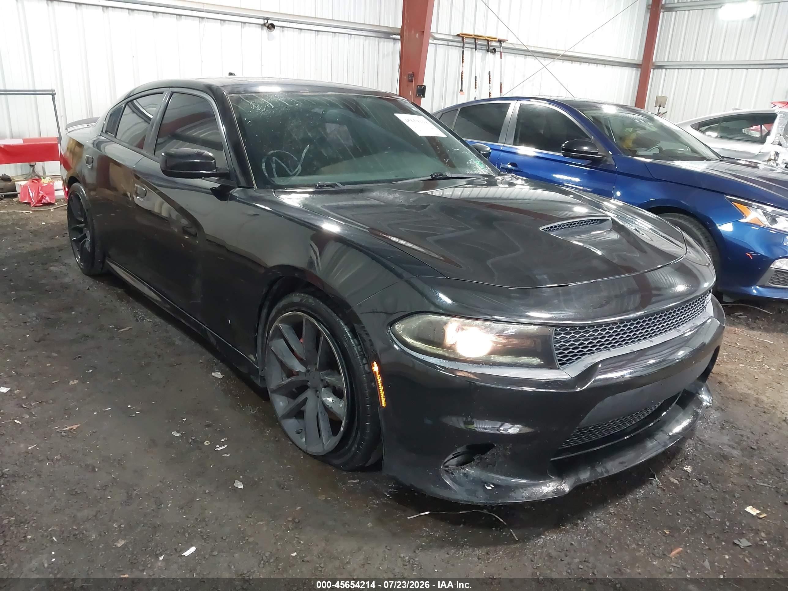 2015 Dodge Charger R/t Scat Pack Dark Blue vin: 2C3CDXGJ1FH915604