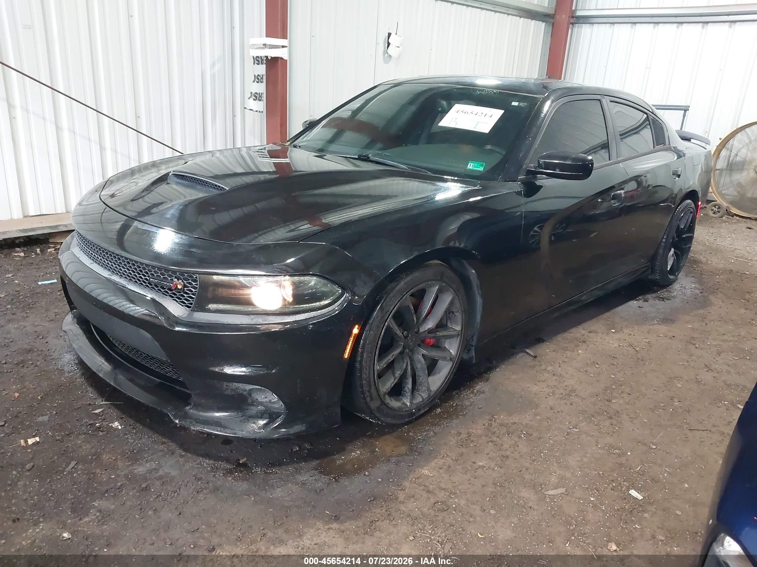 2015 Dodge Charger R/t Scat Pack Dark Blue vin: 2C3CDXGJ1FH915604