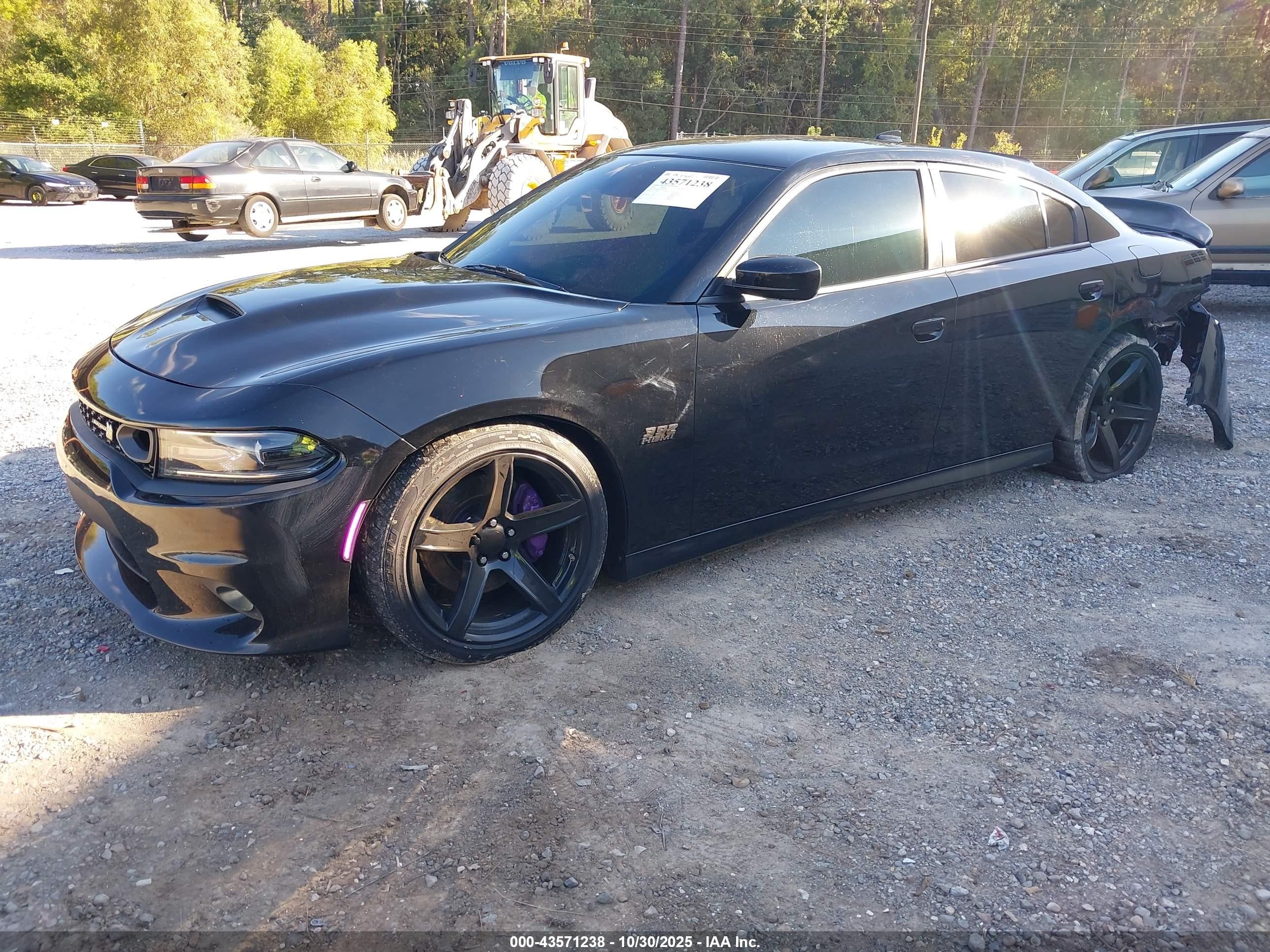 2020 Dodge Charger Scat Pack Rwd Black vin: 2C3CDXGJ1LH120693