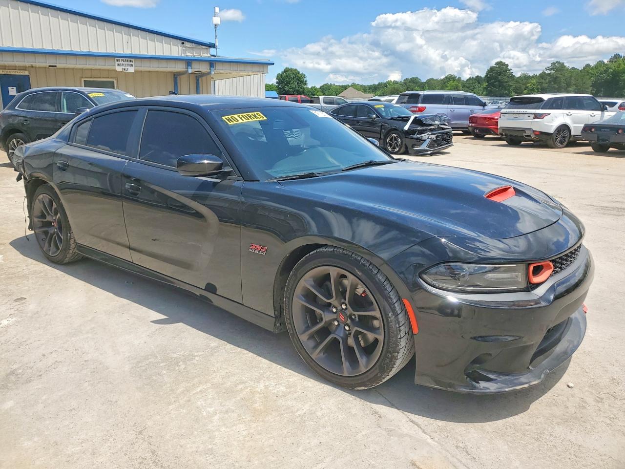 2020 Dodge Charger Scat Pack Black vin: 2C3CDXGJ1LH126929