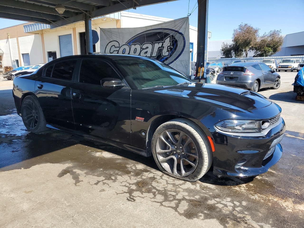 2020 Dodge Charger Scat Pack Black vin: 2C3CDXGJ1LH197273