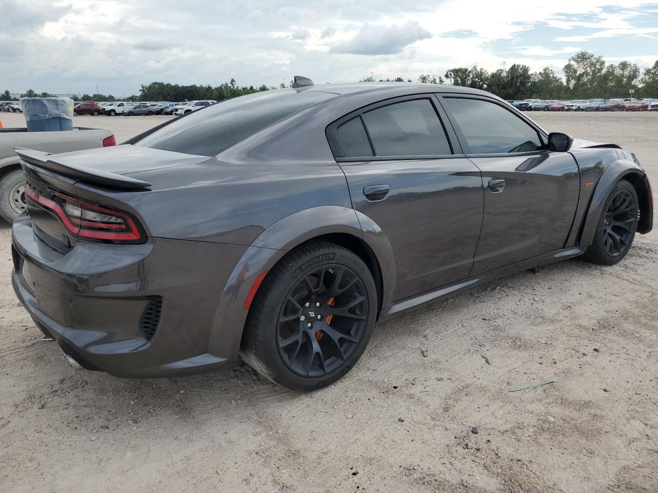 2022 Dodge Charger Scat Pack Black vin: 2C3CDXGJ1NH121717
