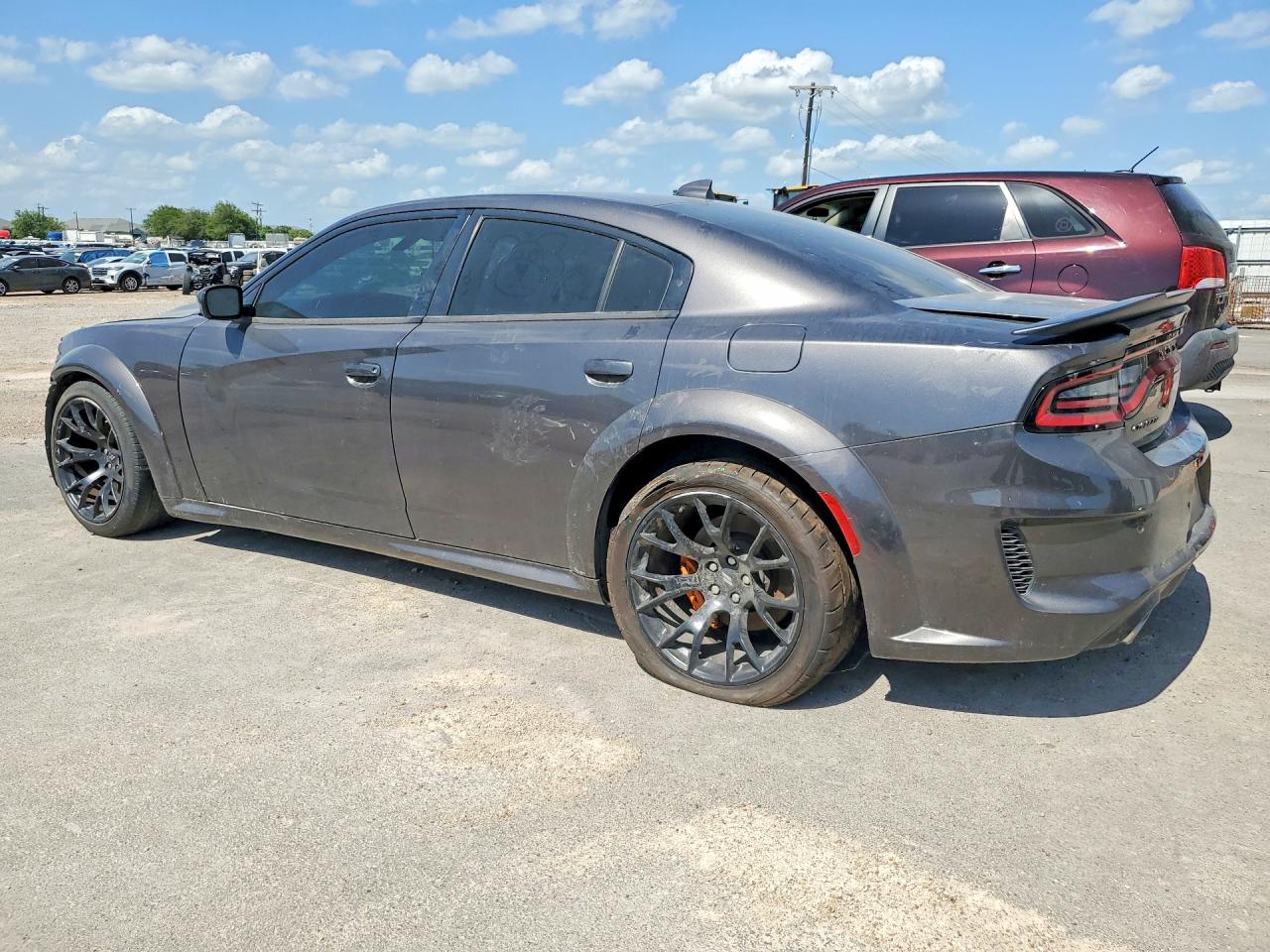 2022 Dodge Charger Scat Pack Gray vin: 2C3CDXGJ1NH121717