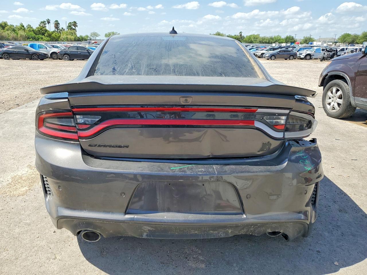 2022 Dodge Charger Scat Pack Gray vin: 2C3CDXGJ1NH121717