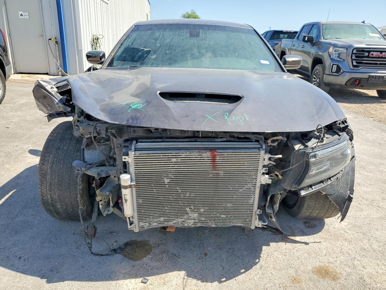 2022 Dodge Charger Scat Pack Gray vin: 2C3CDXGJ1NH121717