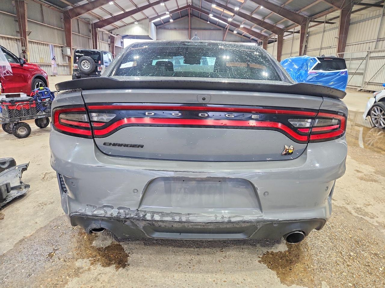 2023 Dodge Charger Sp Gray vin: 2C3CDXGJ1PH646165